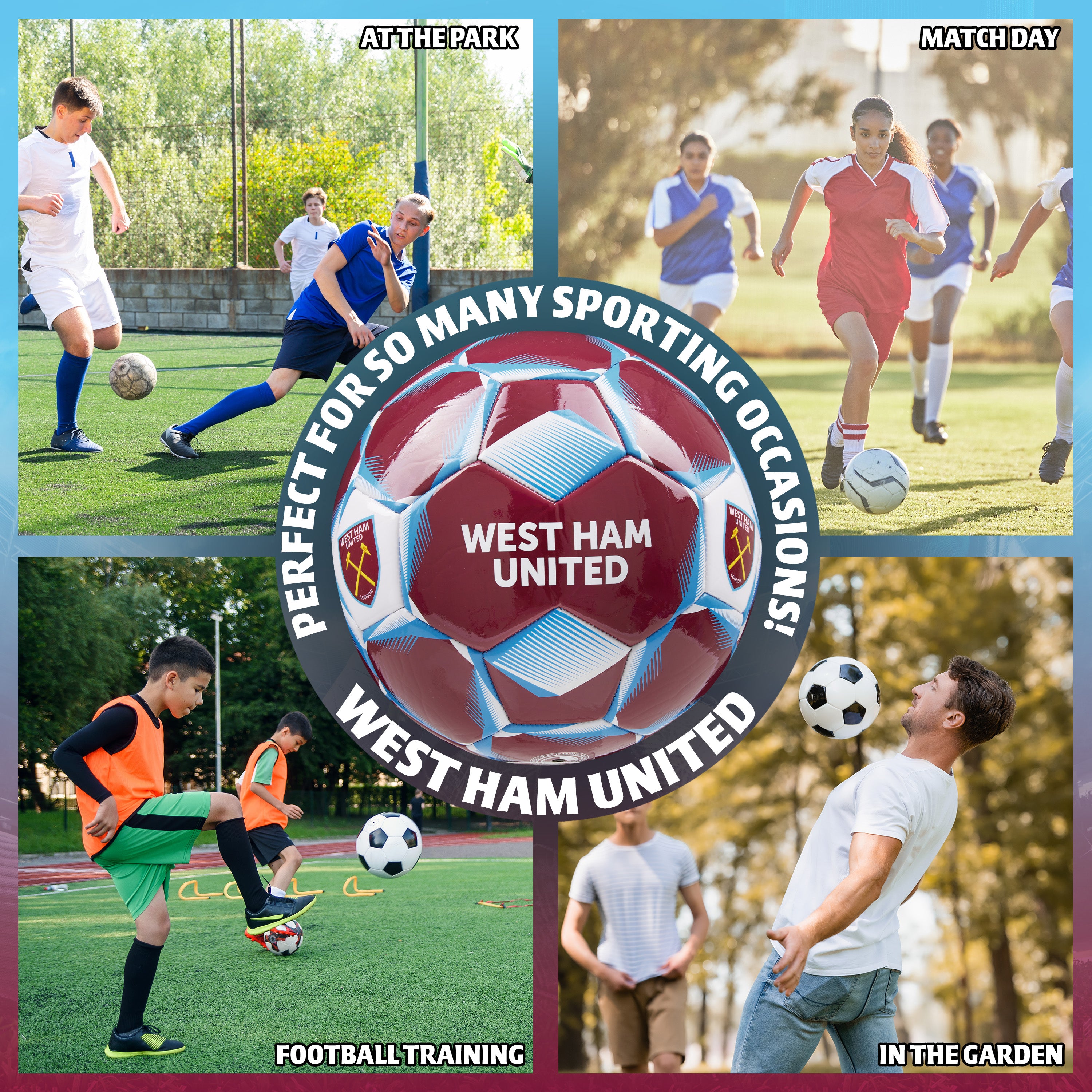 west-ham-united-ballon-de-foot-taille-4-officiel-junior image 4