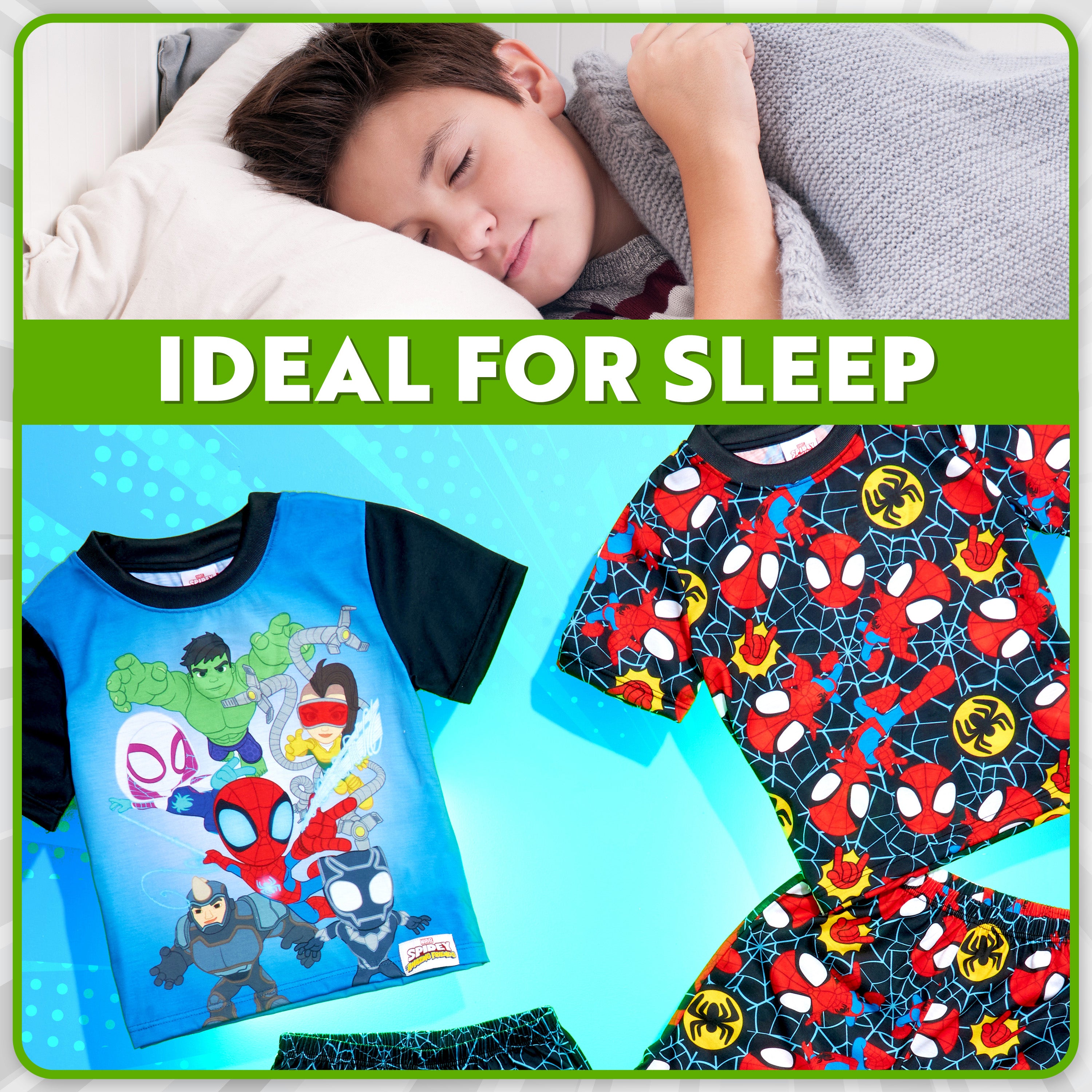 marvel-pyjama-gar-on-short-avengers-7-8-ans-lot-de-2 image 2