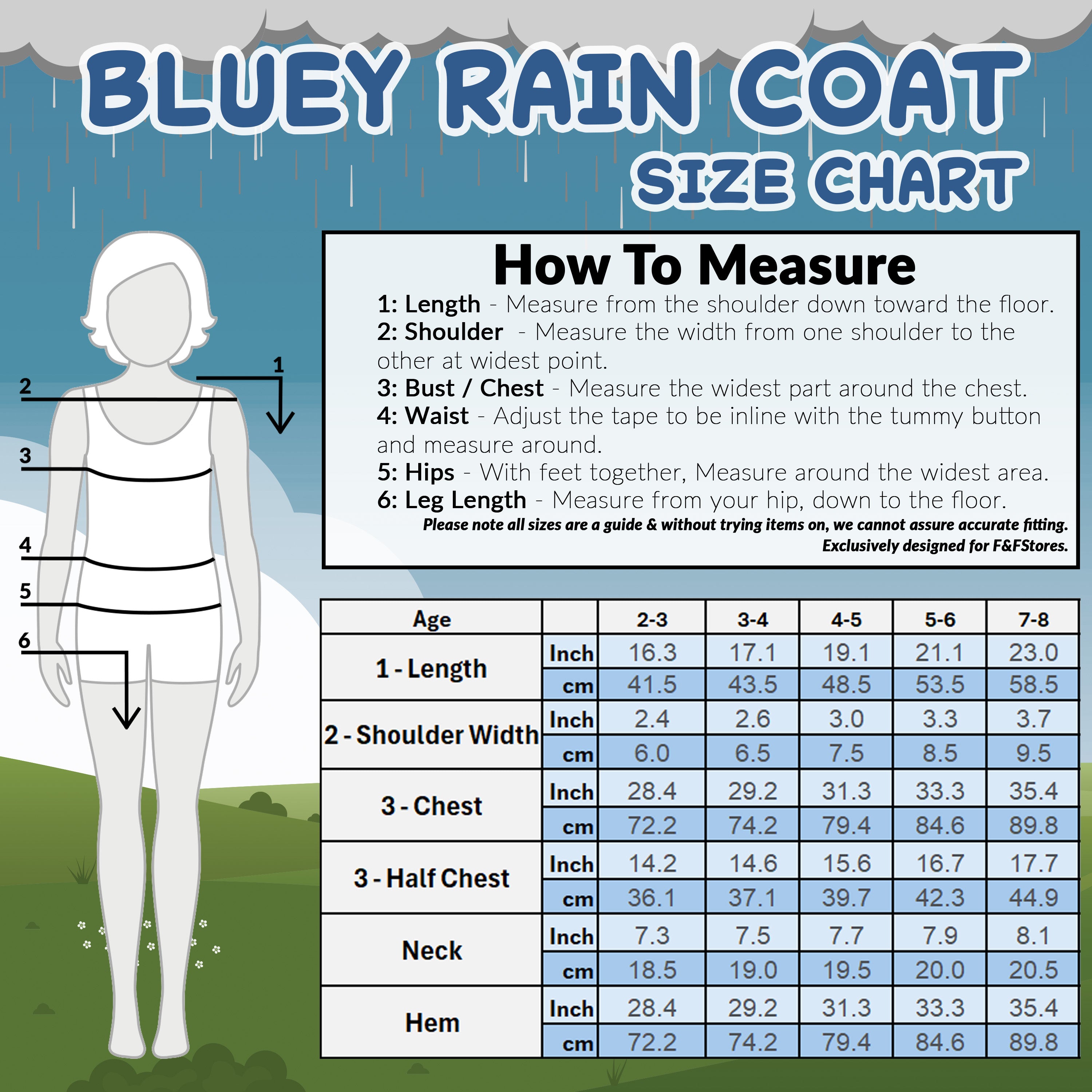 bluey-manteau-pluie-fille-capuche-imperm-able-doubl-polaire image 6