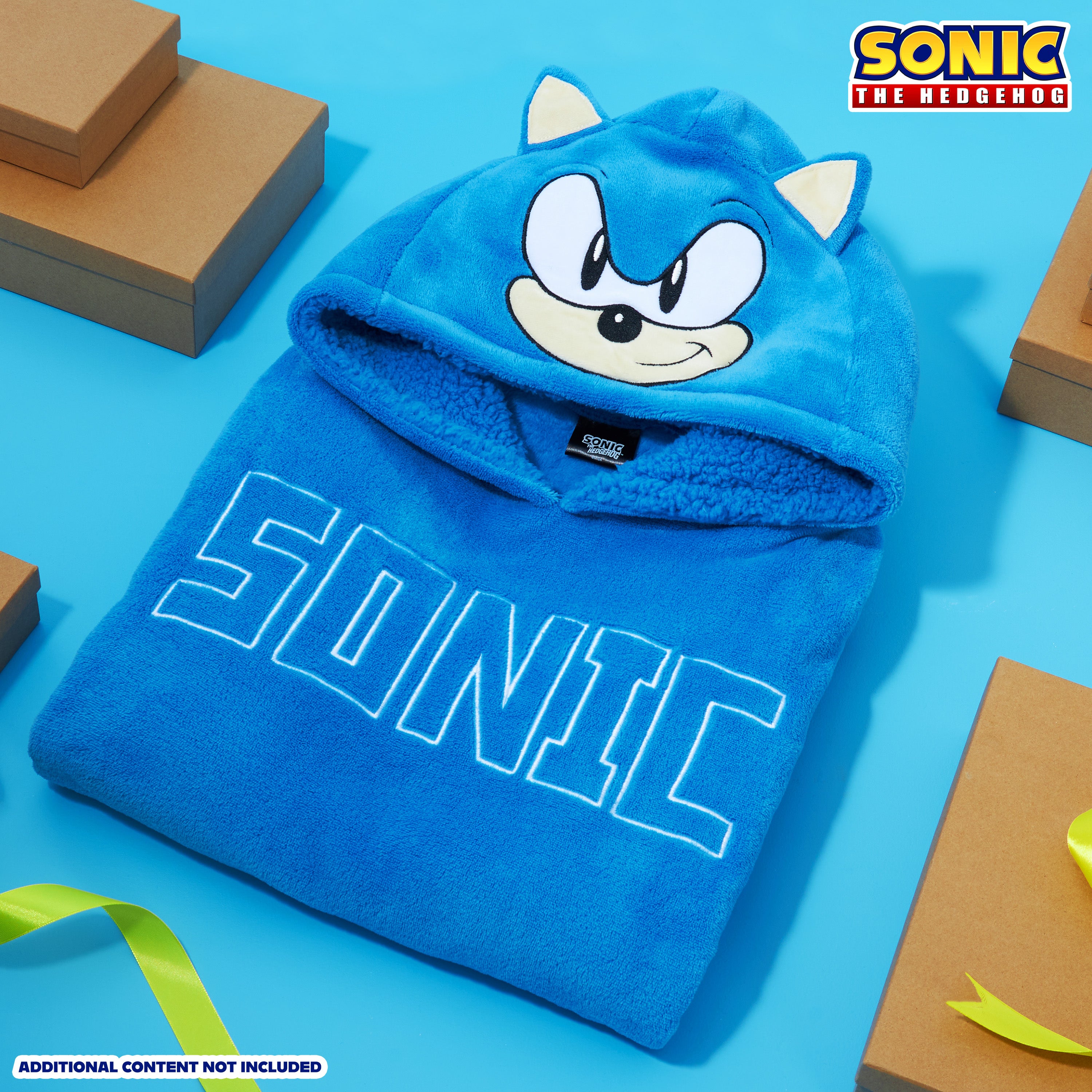 sonic-boys-sweat-plaid-polaire-gar-on-taille-unique image 2