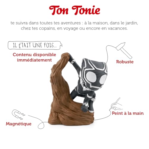 tonies-spidey-black-panther-figurine-audio-toniebox-3-ans image 8
