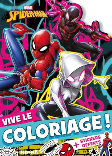 marvel-spider-man-vive-le-coloriage-livre-stickers-4-ans-2 image 4