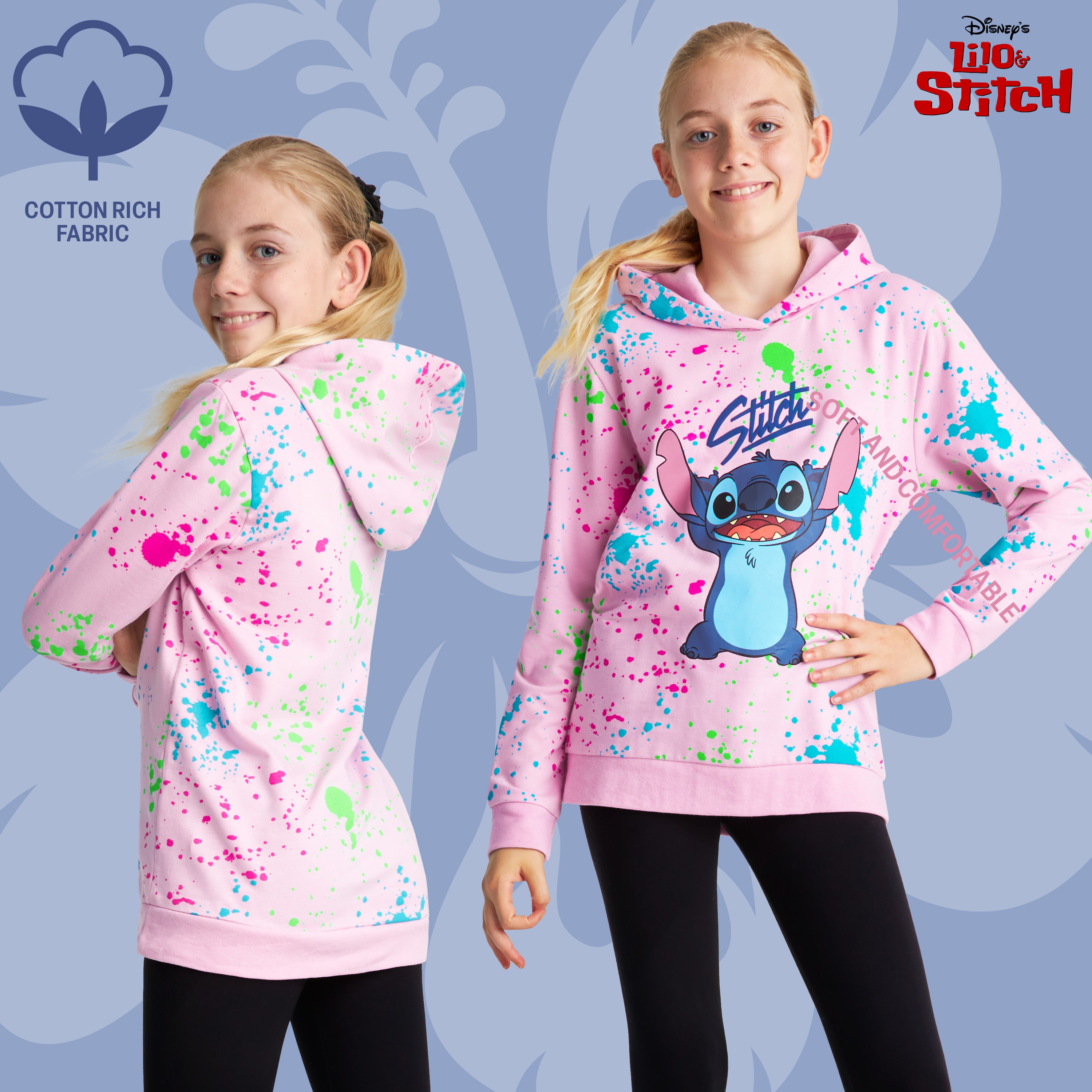 get-trend-girls-sweat-capuche-stitch-fille-ado-chaud image 5