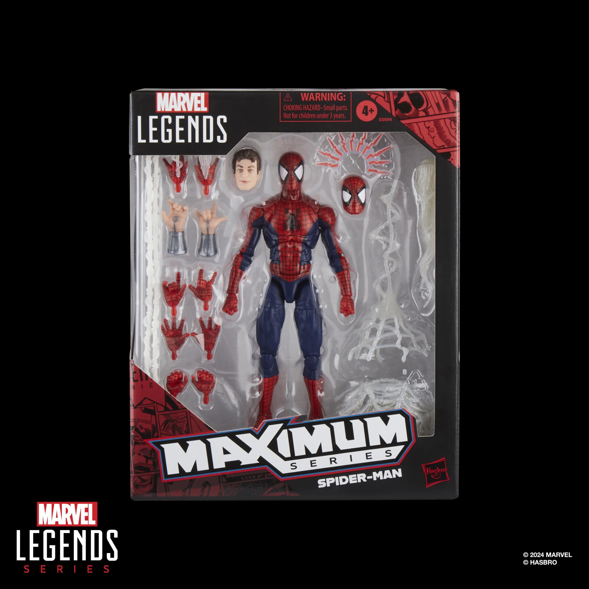 hasbro-marvel-legends-maximum-spider-man-figurine-15-cm image 2