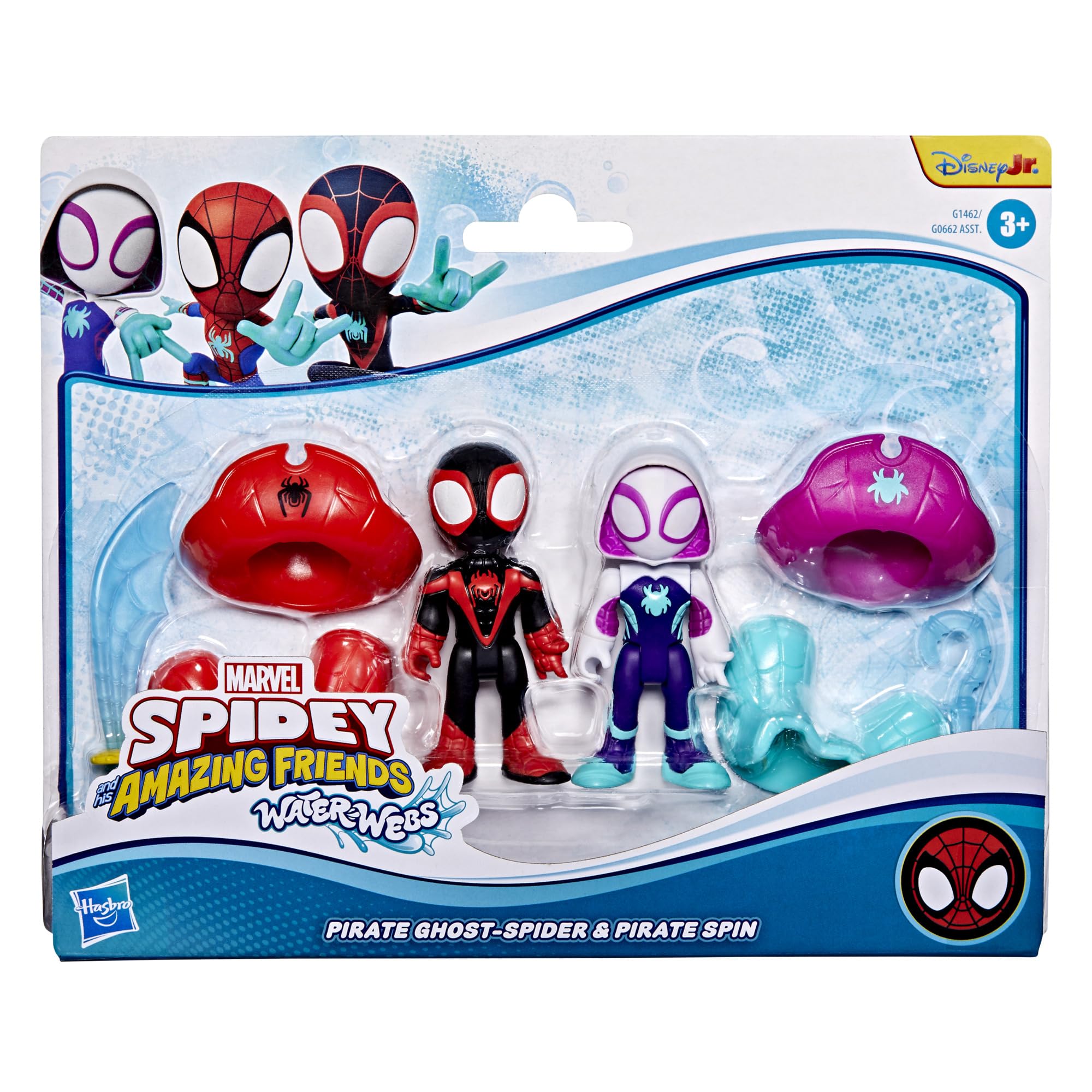 marvel-spidey-pirate-pack-figurines-7-5-cm-miles-morales-ghost-spider image 2