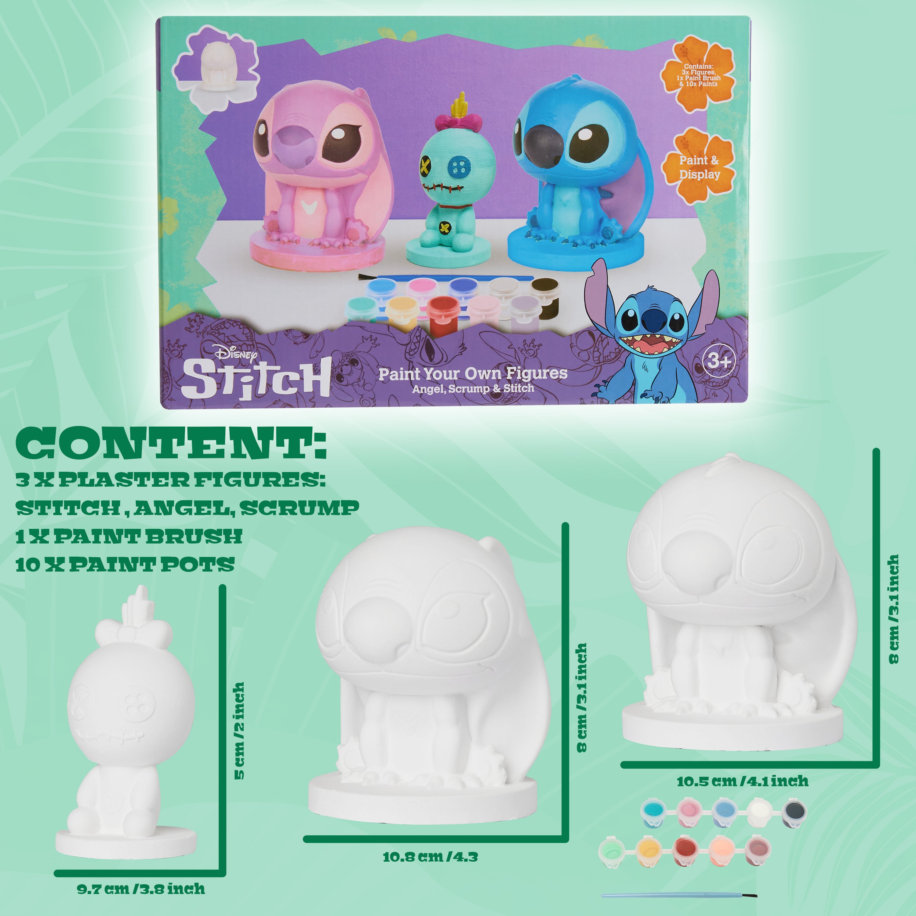 disney-stitch-kit-peinture-figurines-pl-tre-3-pack-enfant image 6