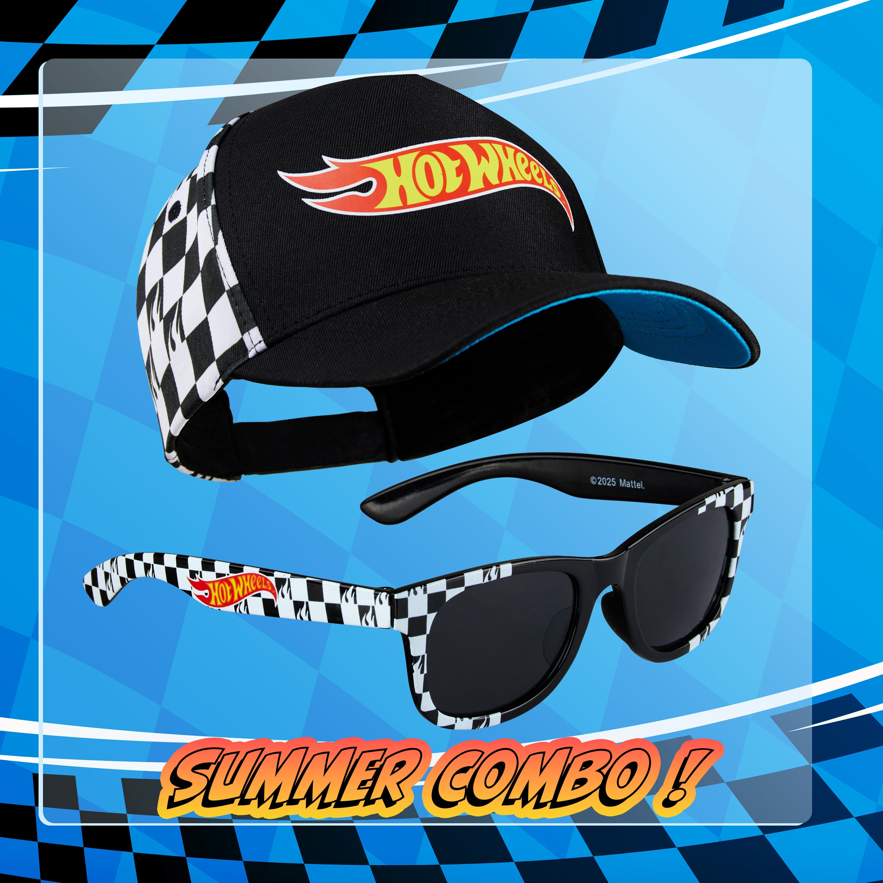 hot-wheels-casquette-lunettes-gar-on-noir-protection-uv image 5