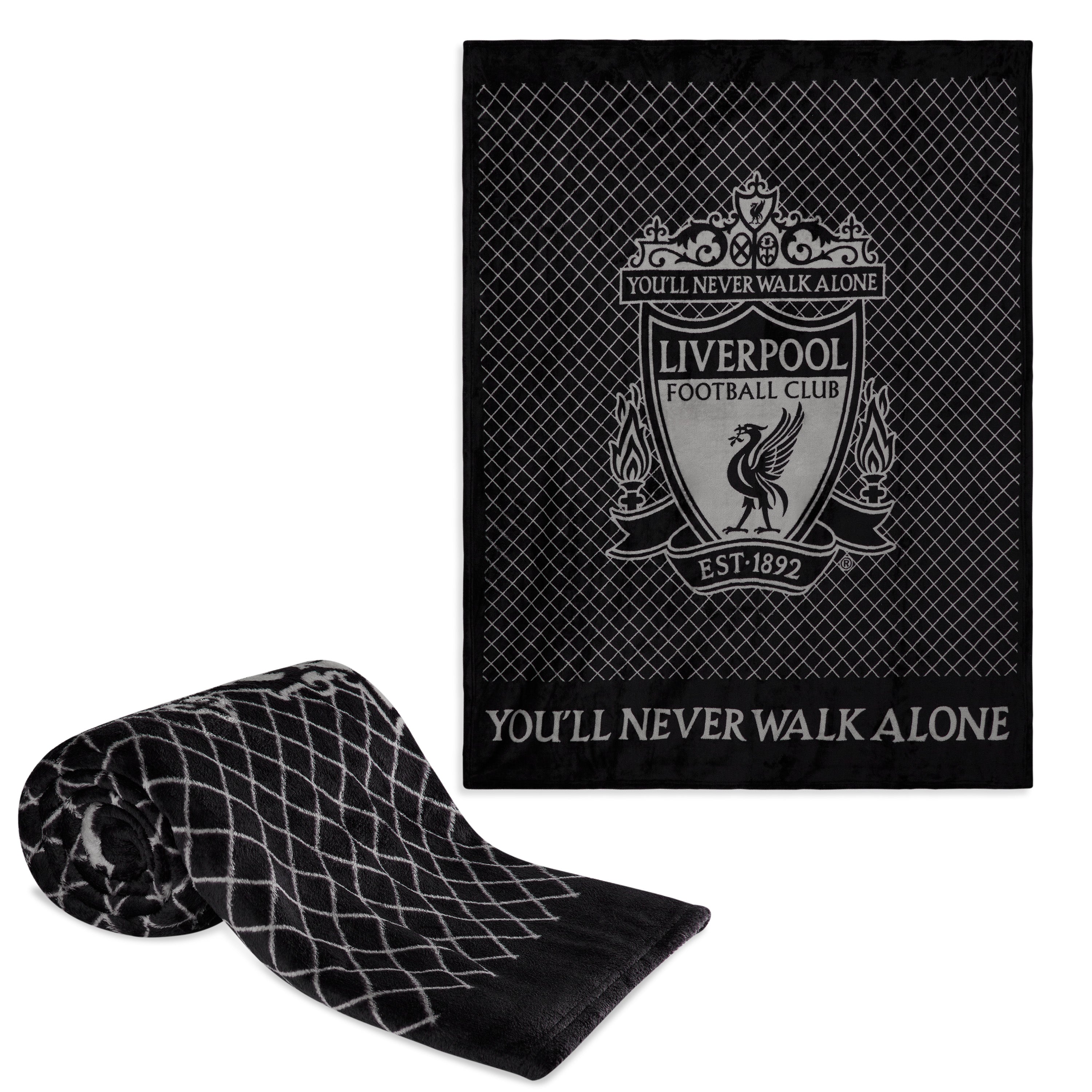 liverpool-fc-plaid-polaire-noir-130x150-cm-canap-lit image 6