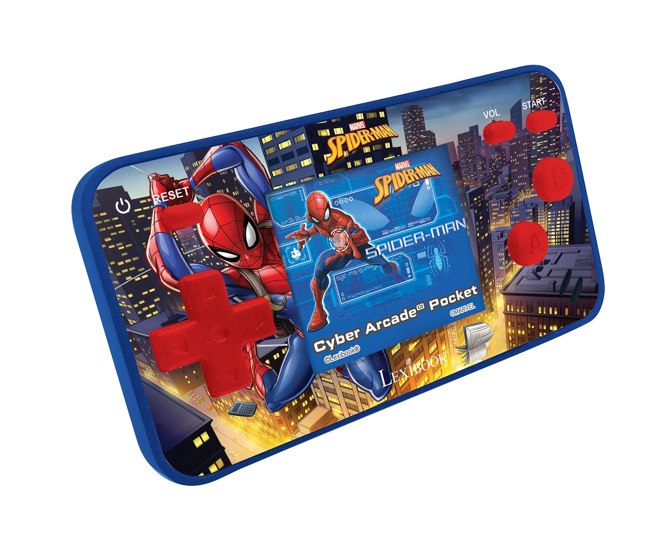 lexibook-spider-man-jl1895sp-console-arcade-poche-150-jeux image 2