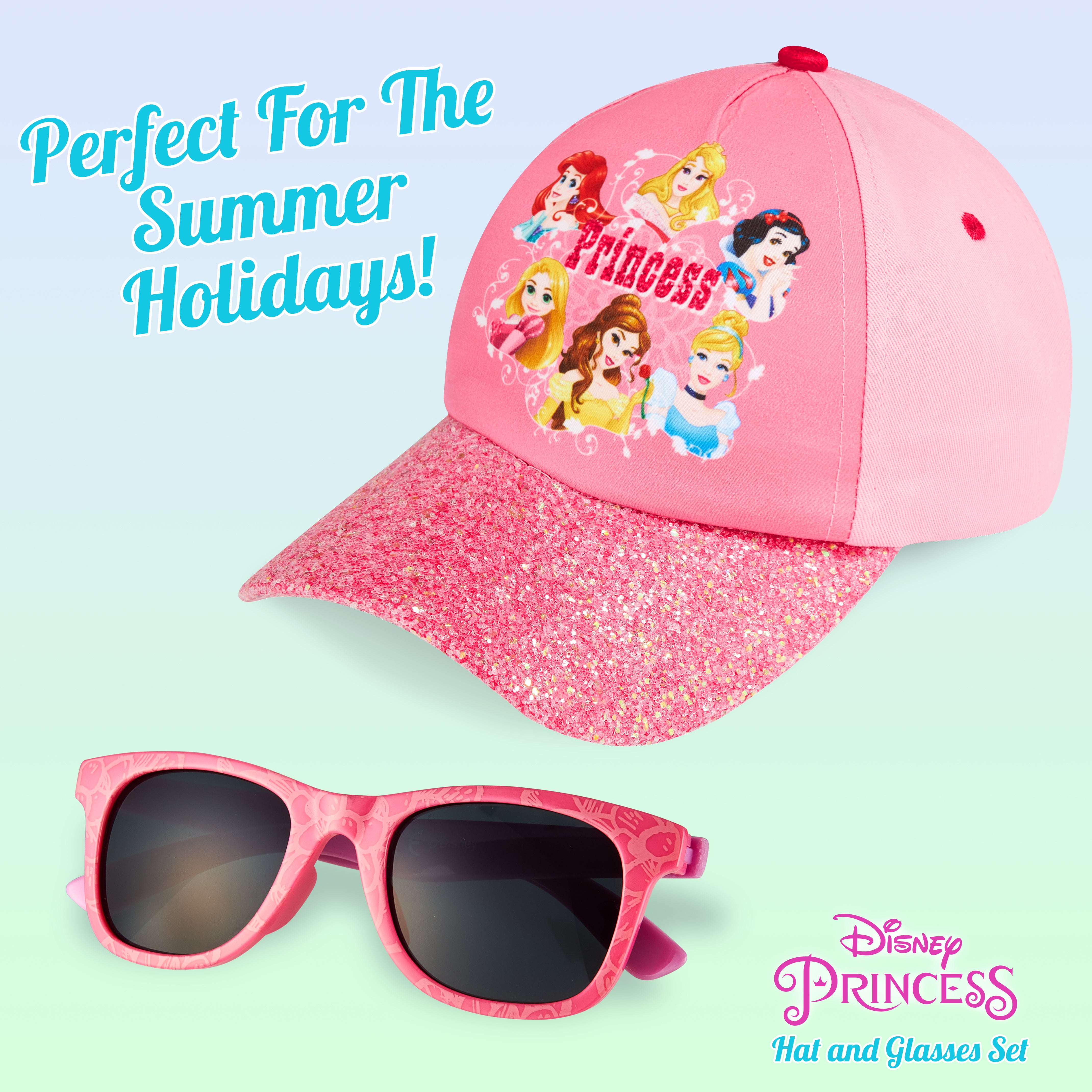 disney-princess-casquette-fille-lunettes-rose-3-ans image 3