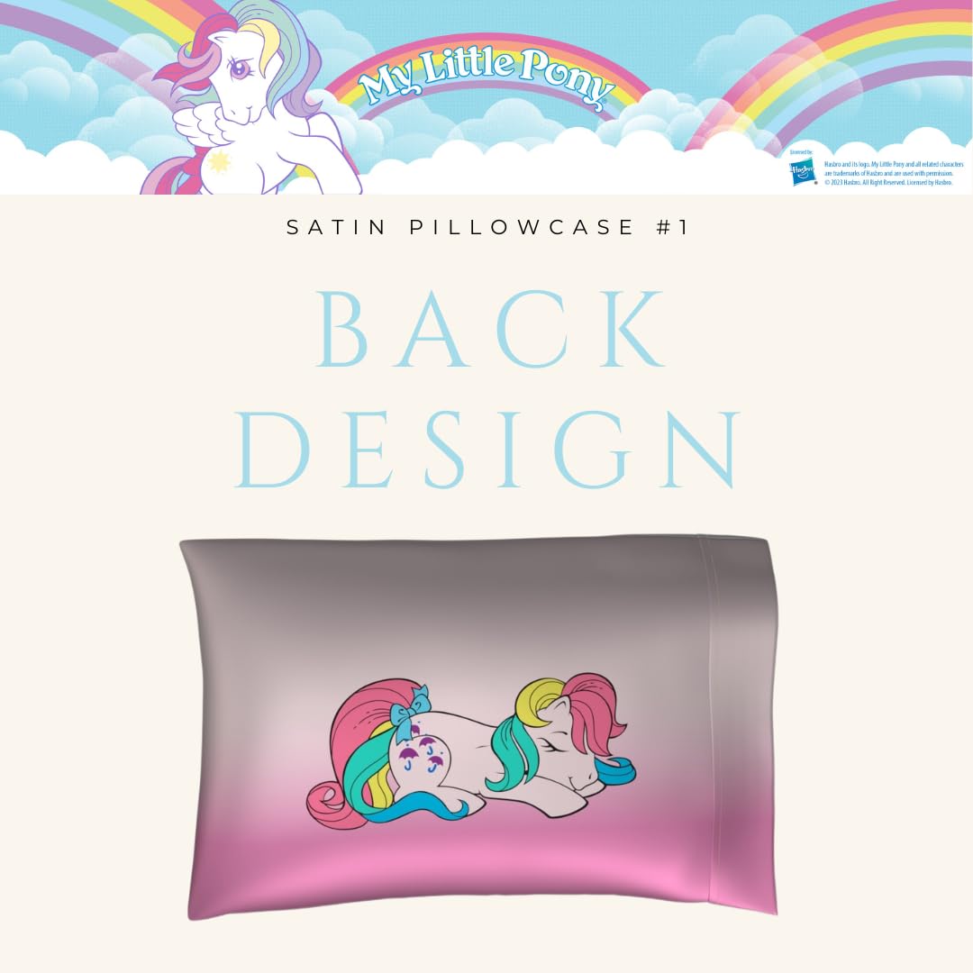 my-little-pony-taies-oreiller-satin-standard-lot-2-rose image 5