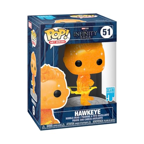funko-pop-artist-series-hawkeye-figurine-vinyle-orange image 8