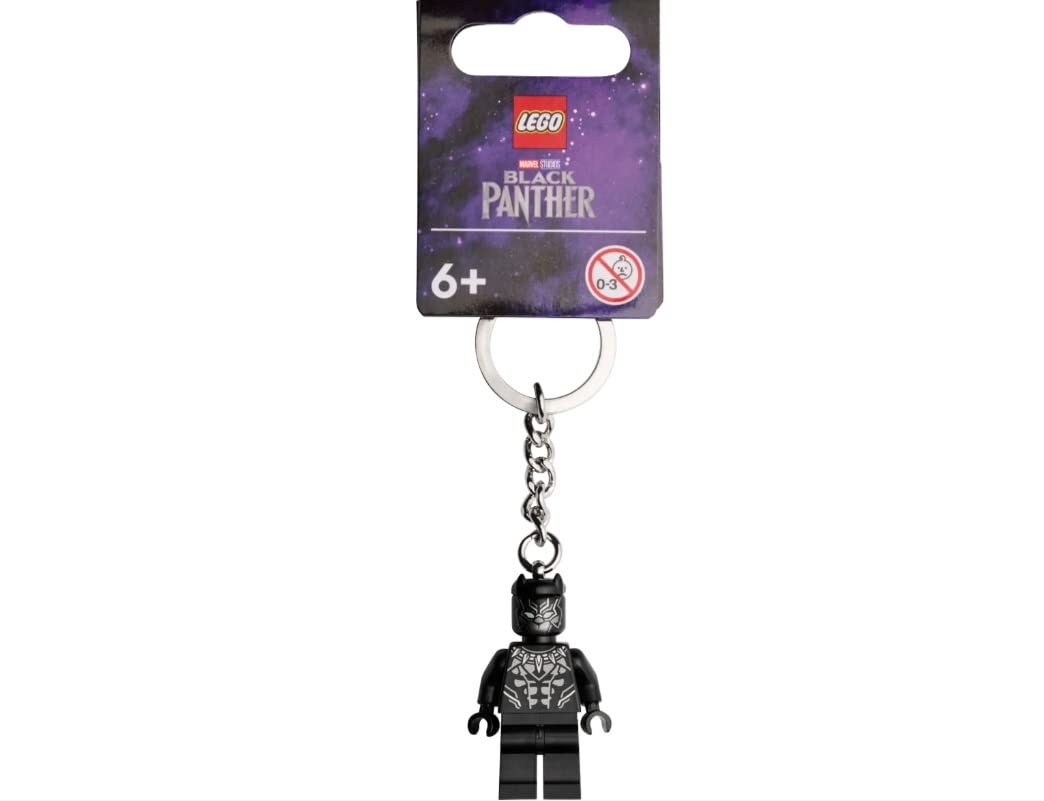 lego-black-panther-854189-porte-cl-s-noir-small image 1