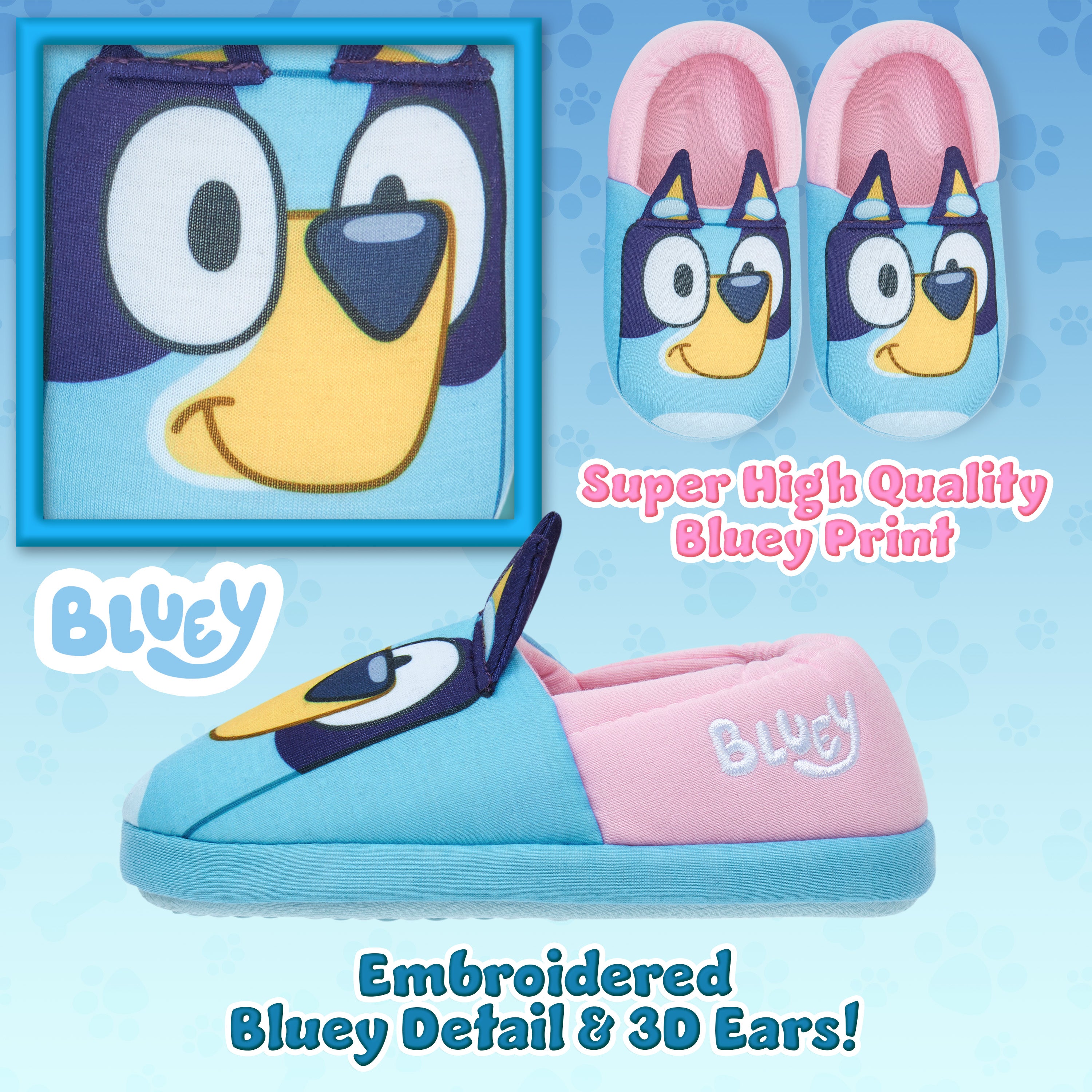 get-trend-boys-bluey-3d-chaussons-enfant-peluche-antid-rapants image 3