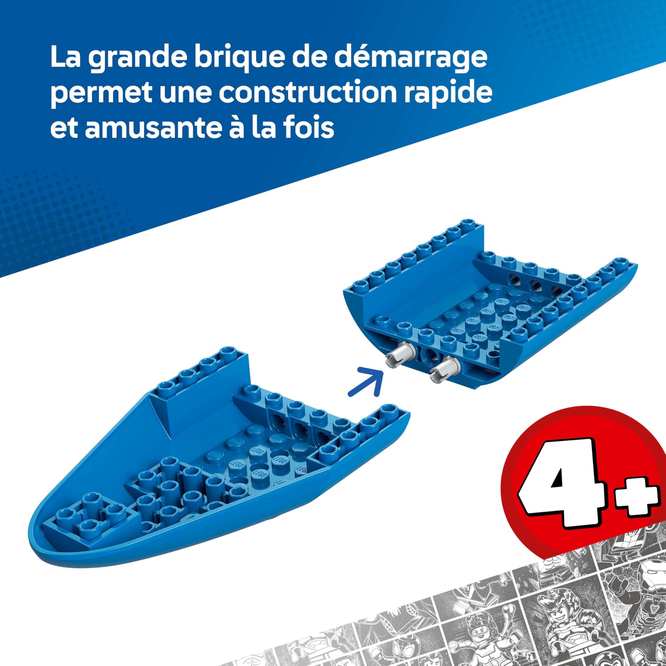 lego-marvel-spidey-11208-bateau-pirate-quipe-spidey-201-pi-ces image 3