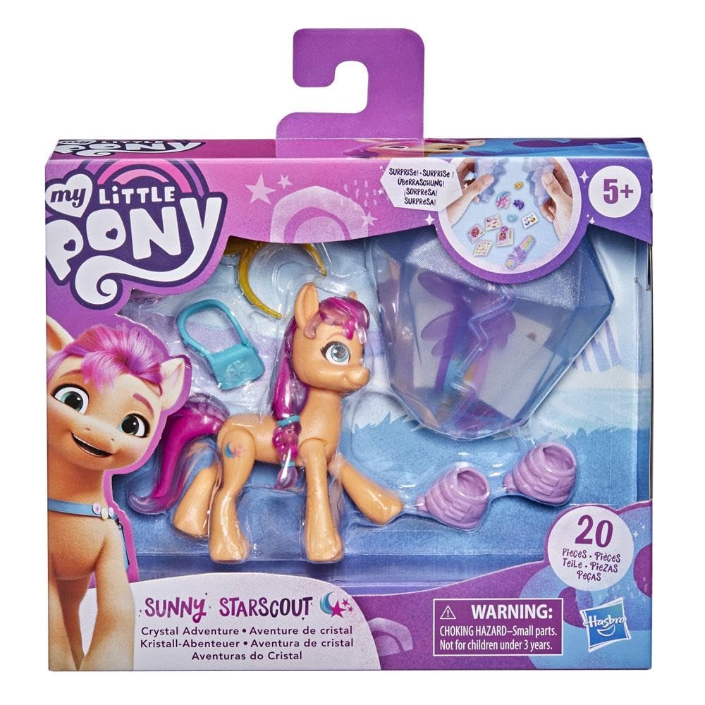 my-little-pony-new-generation-aventure-de-cristal-sunny-figurine-7-5-cm image 3