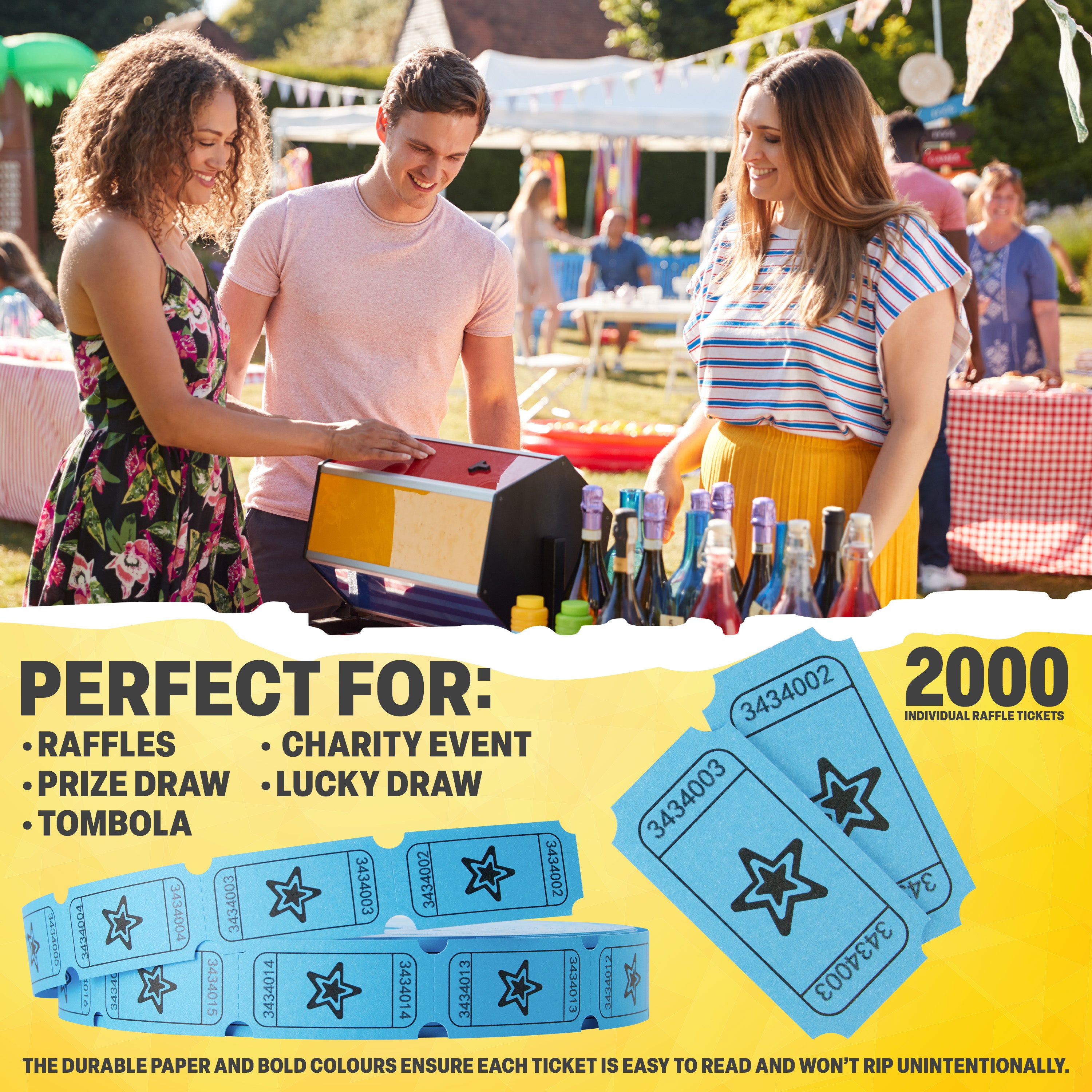 kreativekraft-bingo-tickets-tombola-bleus-en-rouleau image 4