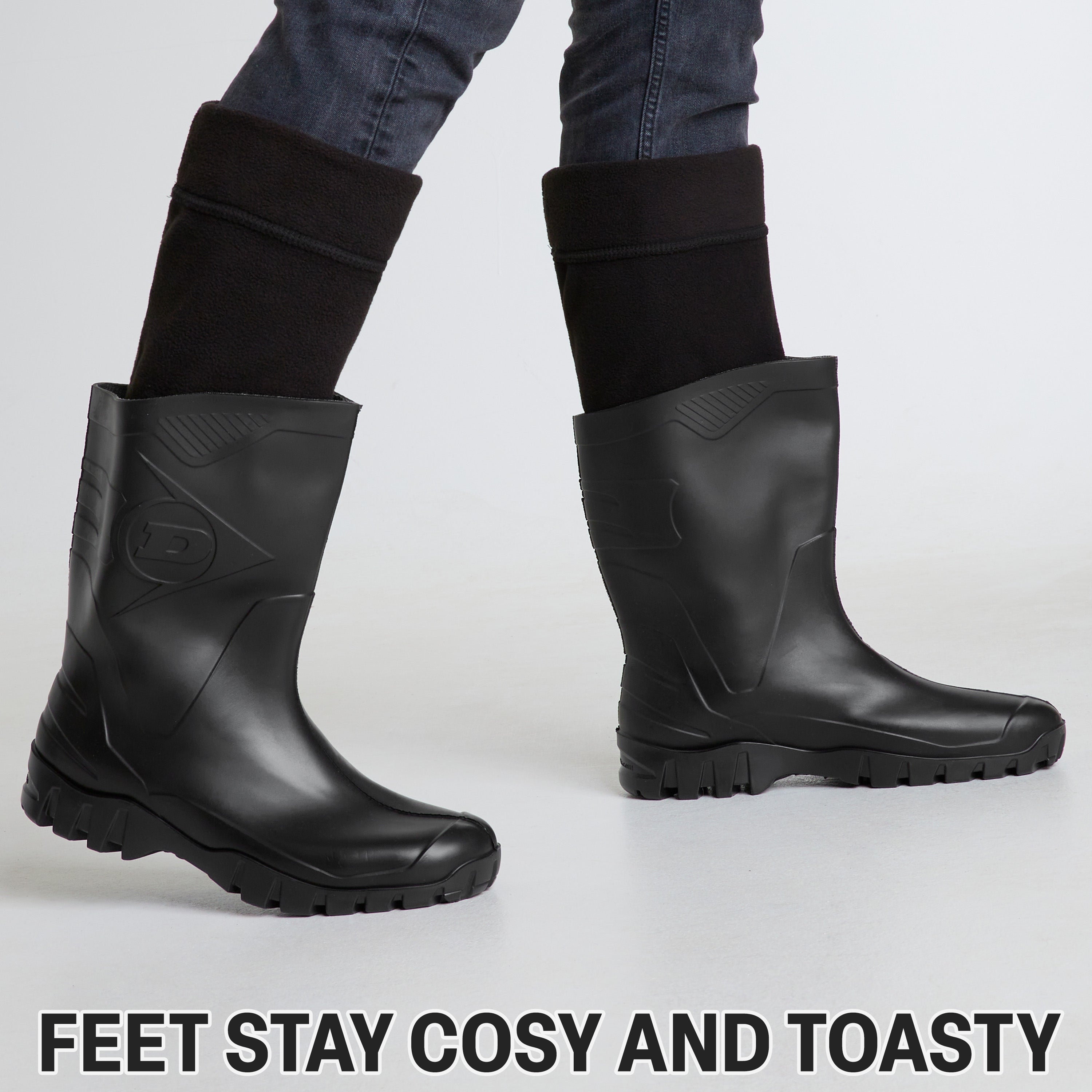 get-trend-doublure-bottes-chaussettes-polaire-homme-noir image 4
