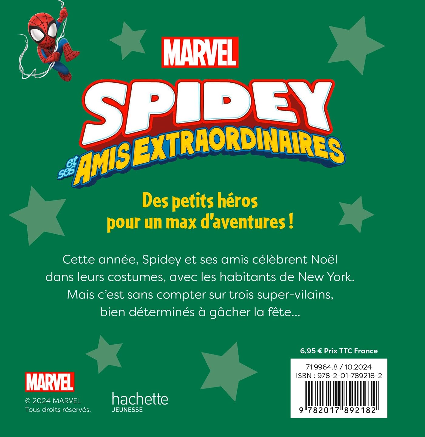 spidey-et-ses-amis-mission-no-l-livre-enfant-marvel image 2