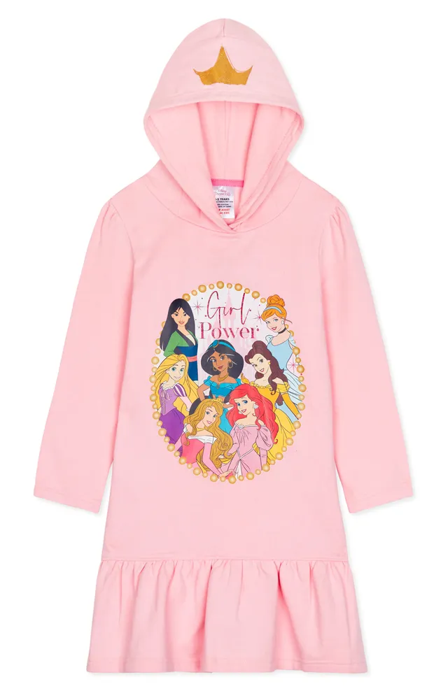 disney-princess-sweat-capuche-fille-coton-hoodie-robe image 1