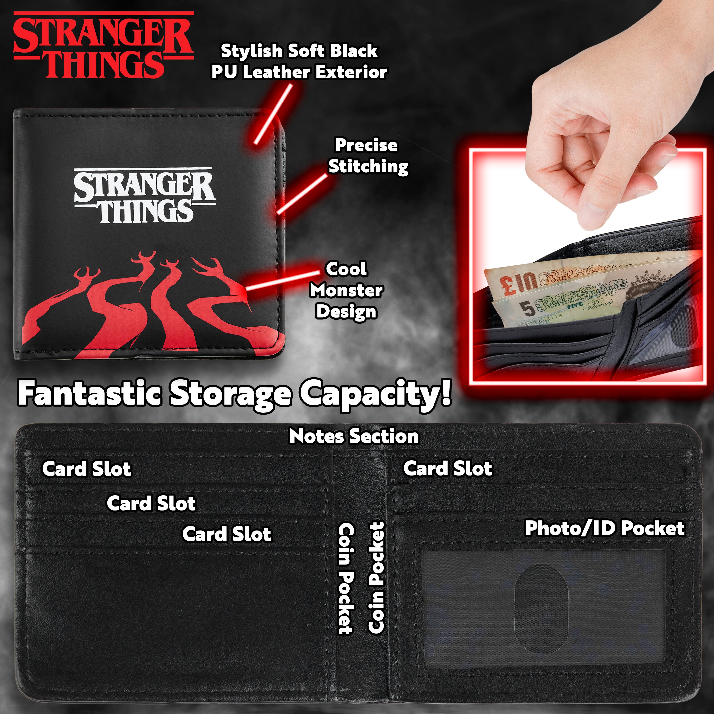 get-trend-men-stranger-things-portefeuille-porte-cartes-porte-cl-s image 4