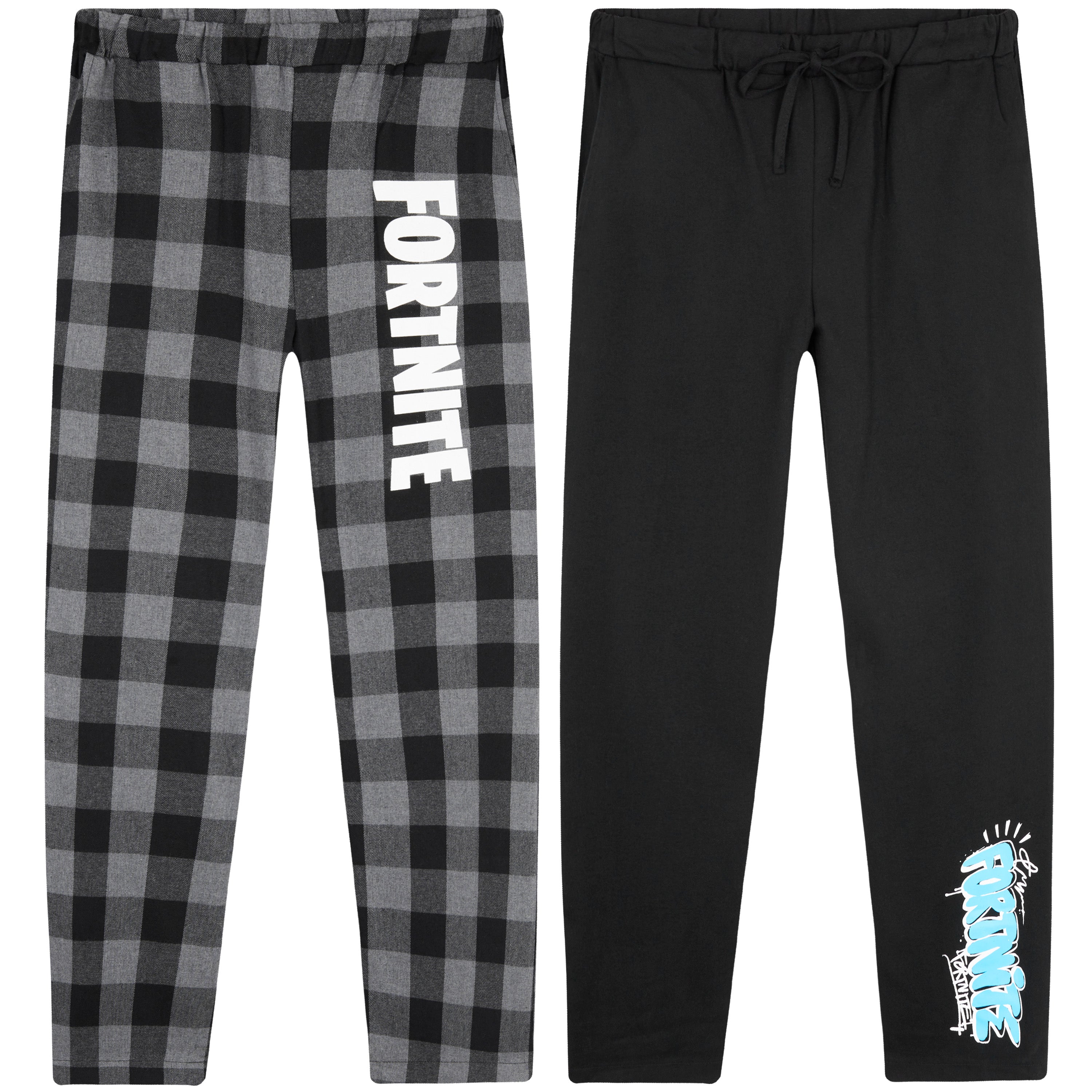fortnite-bas-pyjama-gar-on-lot-de-2-poches-13-16-ans image 1