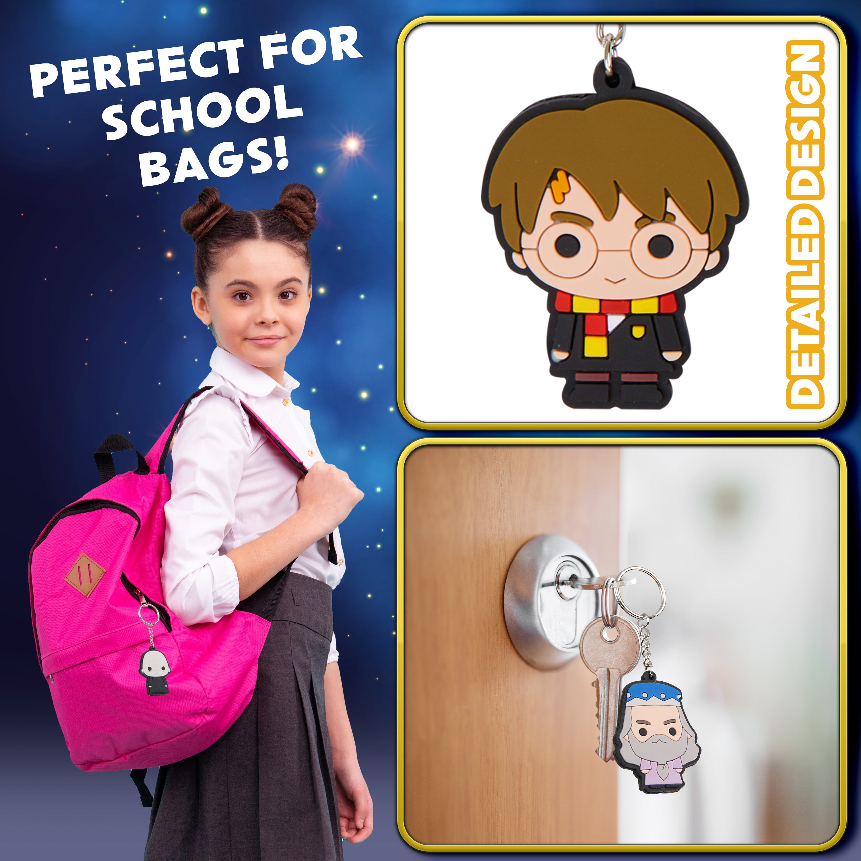 harry-potter-porte-cl-s-lot-7-mini-figurines-chibi-enfant image 4