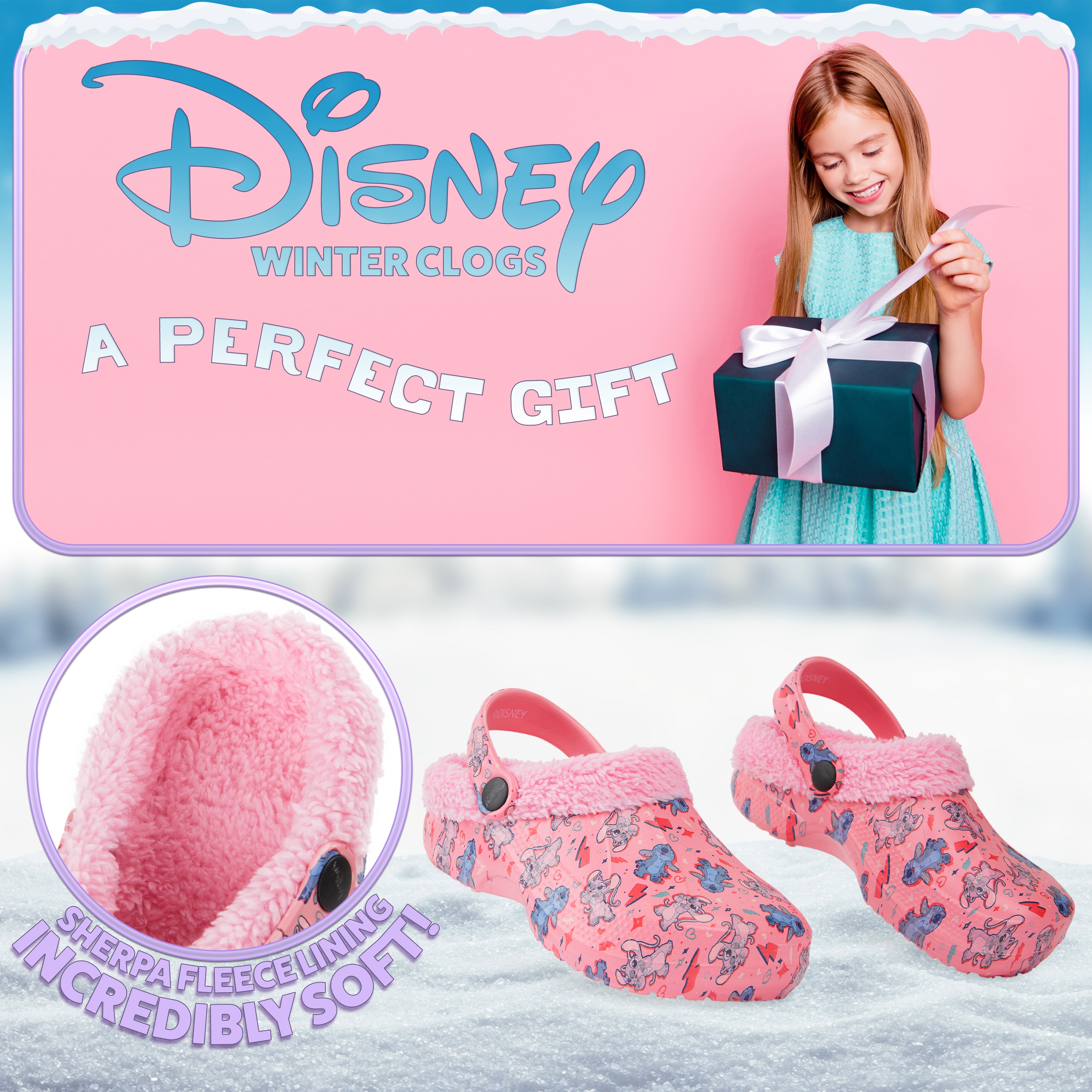 disney-stitch-sabots-hiver-fille-polaire-charms image 3