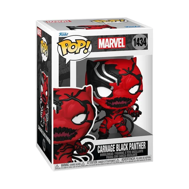 funko-pop-carnageized-black-panther-figurine-vinyle-9-5-cm image 1