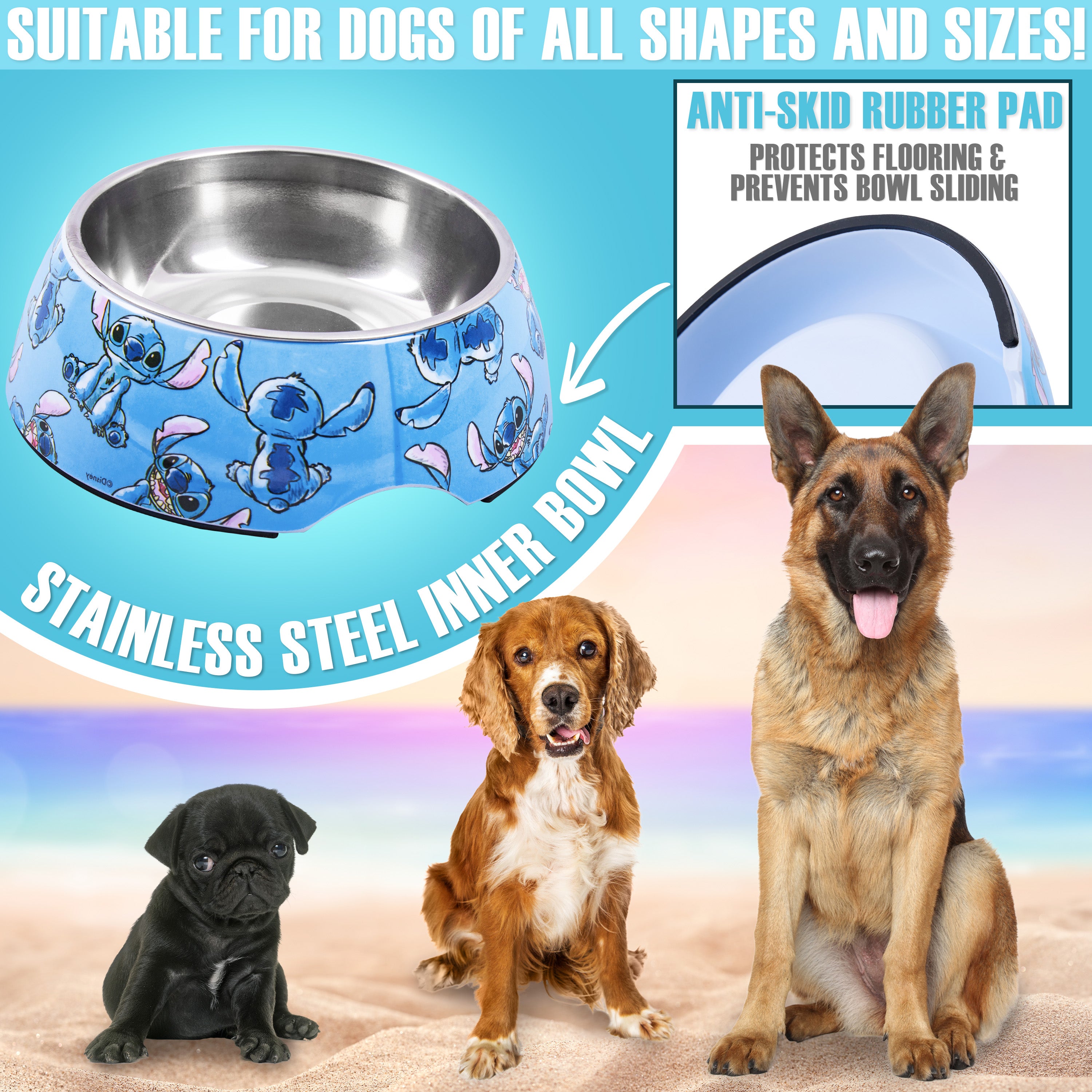 disney-stitch-set-gamelle-jouet-couineur-chien image 3