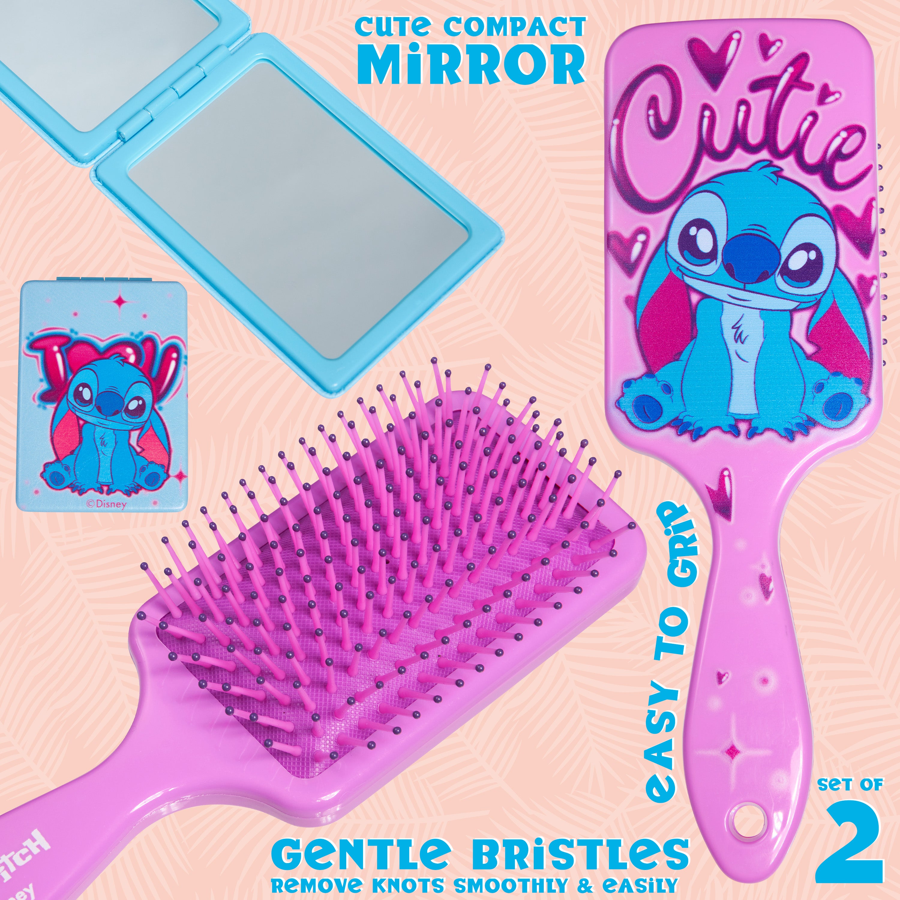 disney-stitch-brosse-d-m-lante-paddle-miroir-compact image 5
