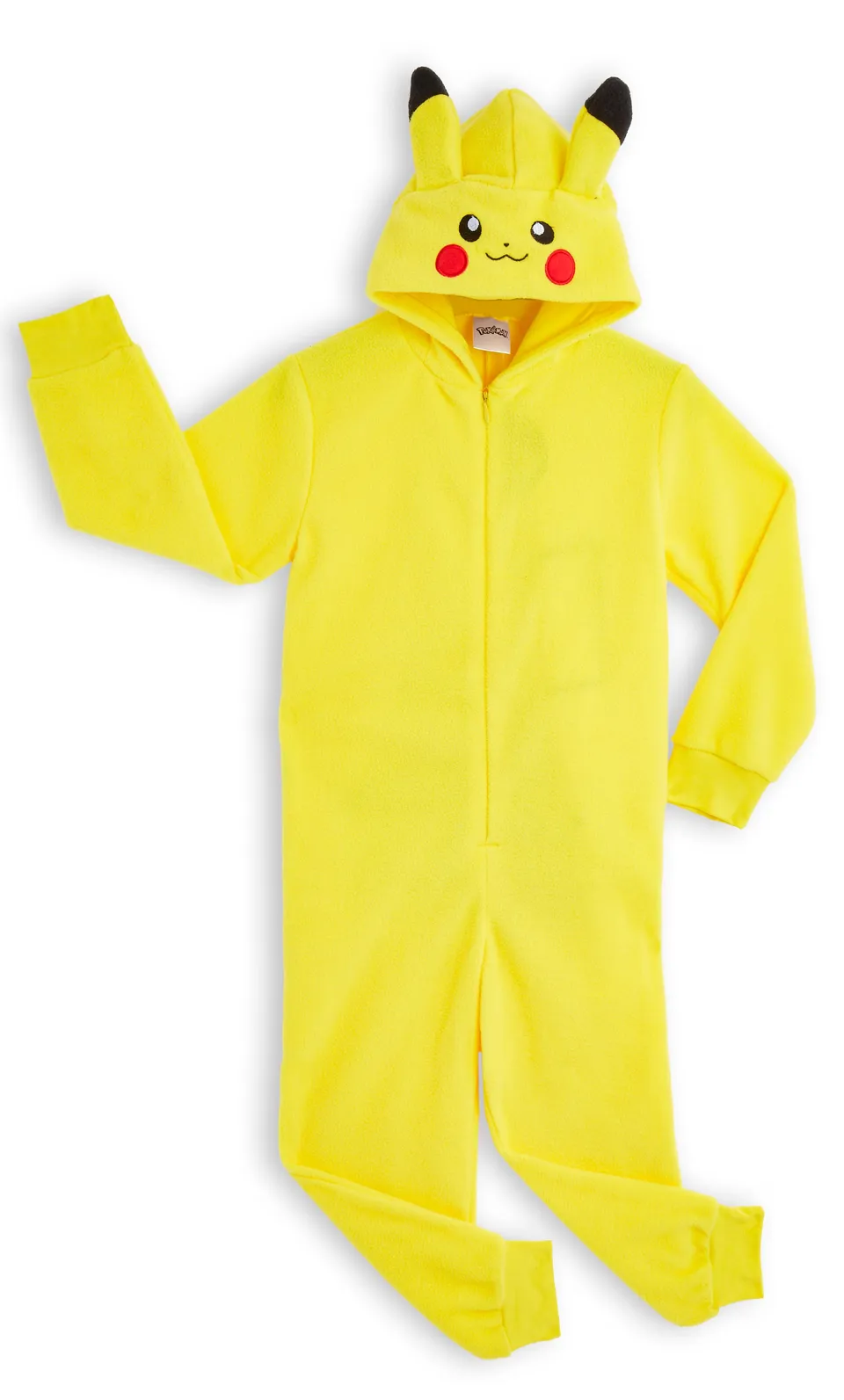 pok-mon-pikachu-combinaison-pyjama-polaire-jaune-enfant image 1
