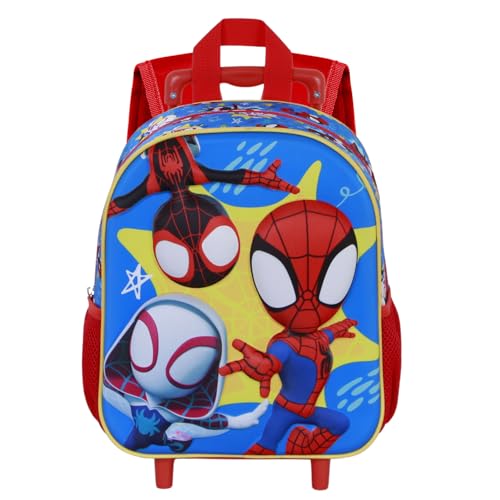 marvel-spiderman-amazing-sac-dos-roulettes-7-l-rouge image 8
