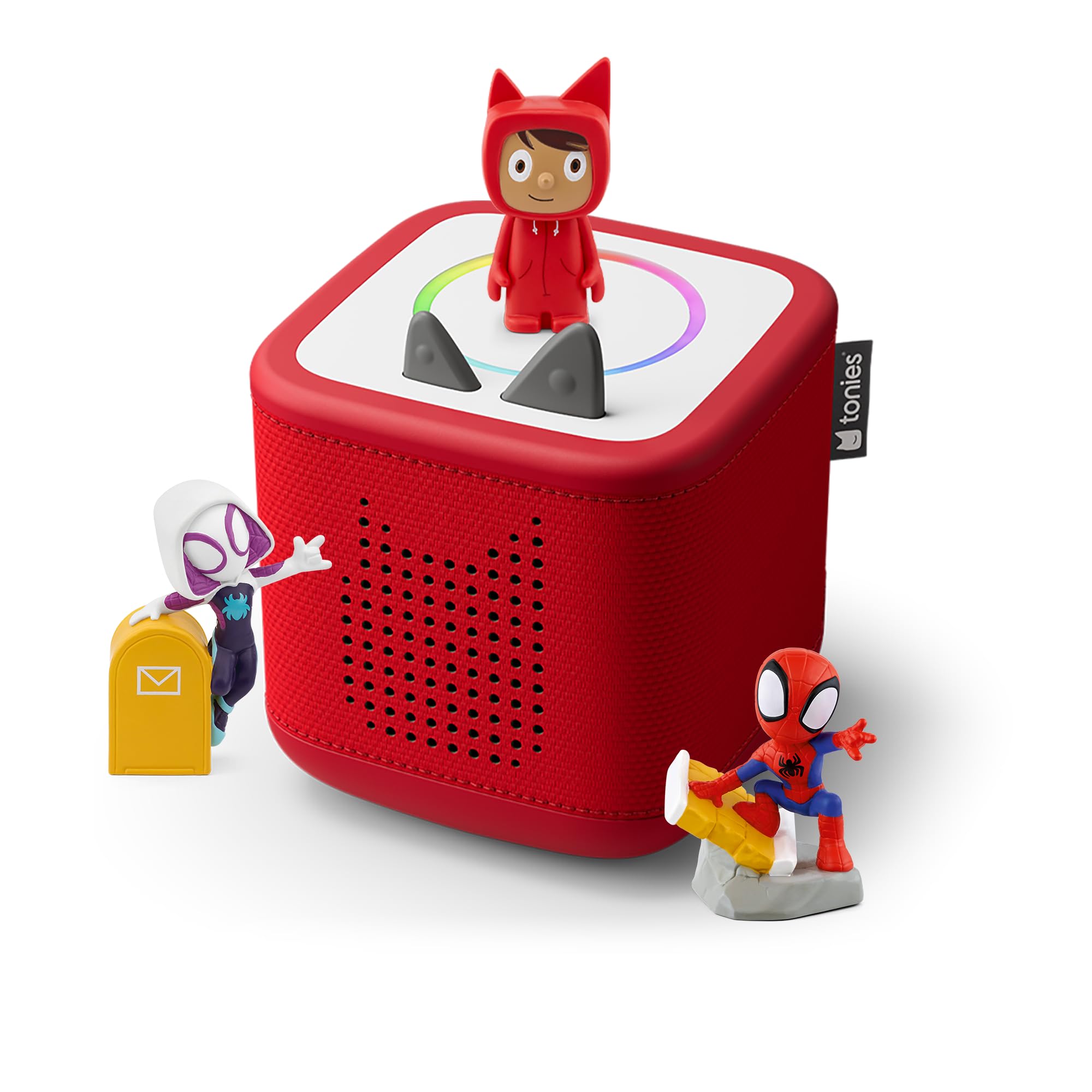 tonies-toniebox-2-spidey-bo-te-histoires-rouge-sans-cran image 1
