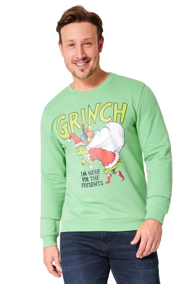 get-trend-grinch-pull-no-l-homme-sweat-chaud-vert-taille-s image 1