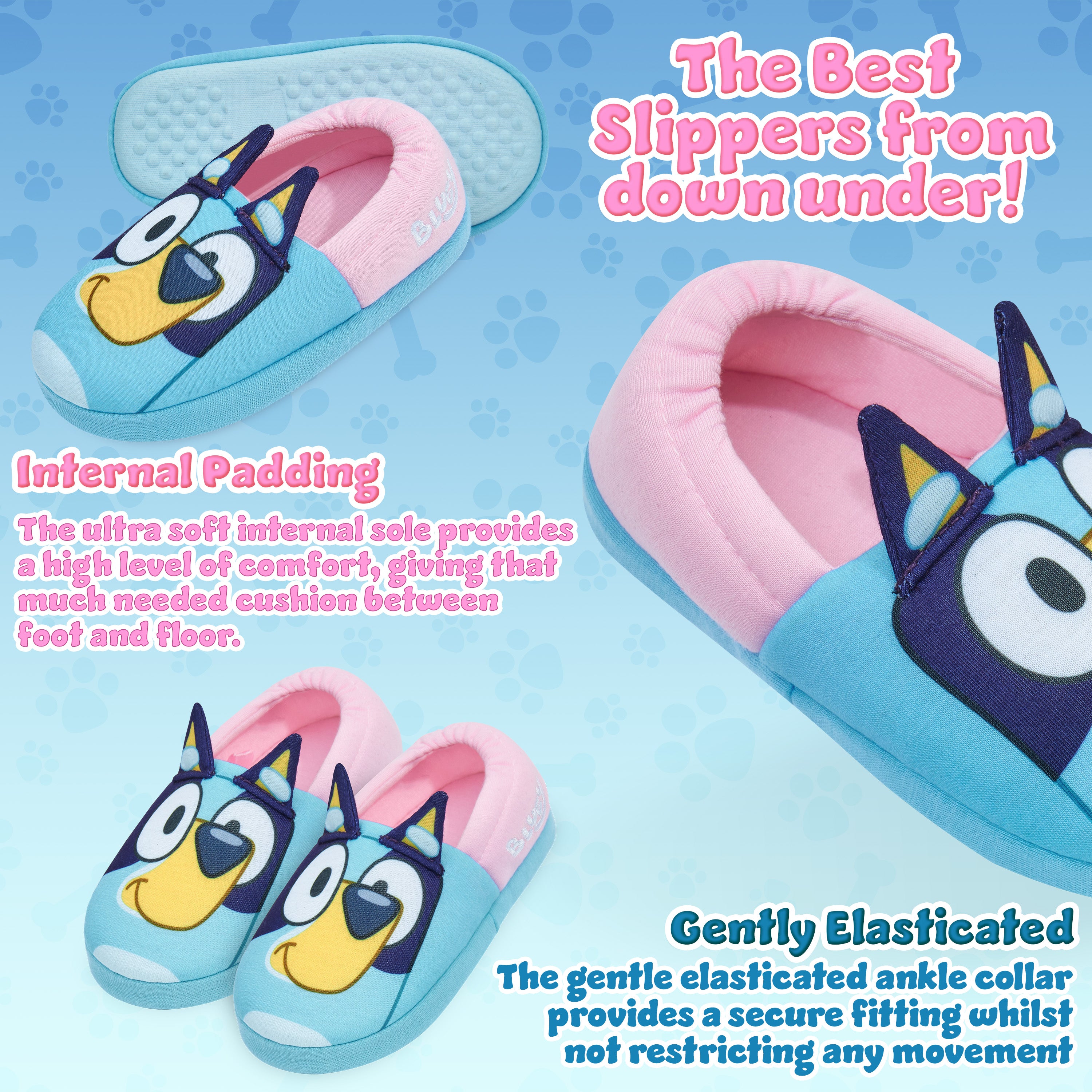 bluey-chaussons-enfant-3d-peluche-antid-rapants-mixtes image 5
