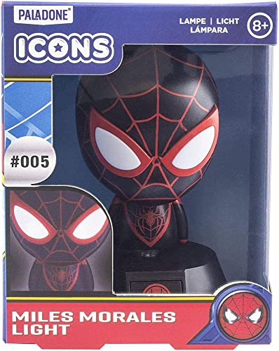 paladone-miles-morales-icon-light-lampe-led-11-cm-piles-aaa image 6