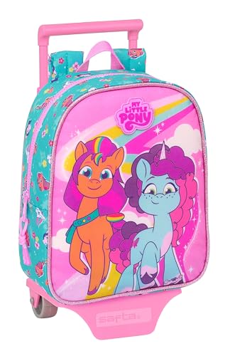 my-little-pony-magic-sac-dos-chariot-22x10x27-cm-rose image 4