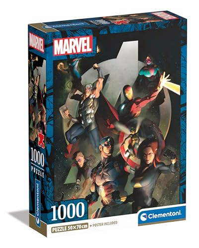 marvel-les-avengers-compact-puzzle-1000-pi-ces-70x50cm-adulte image 8