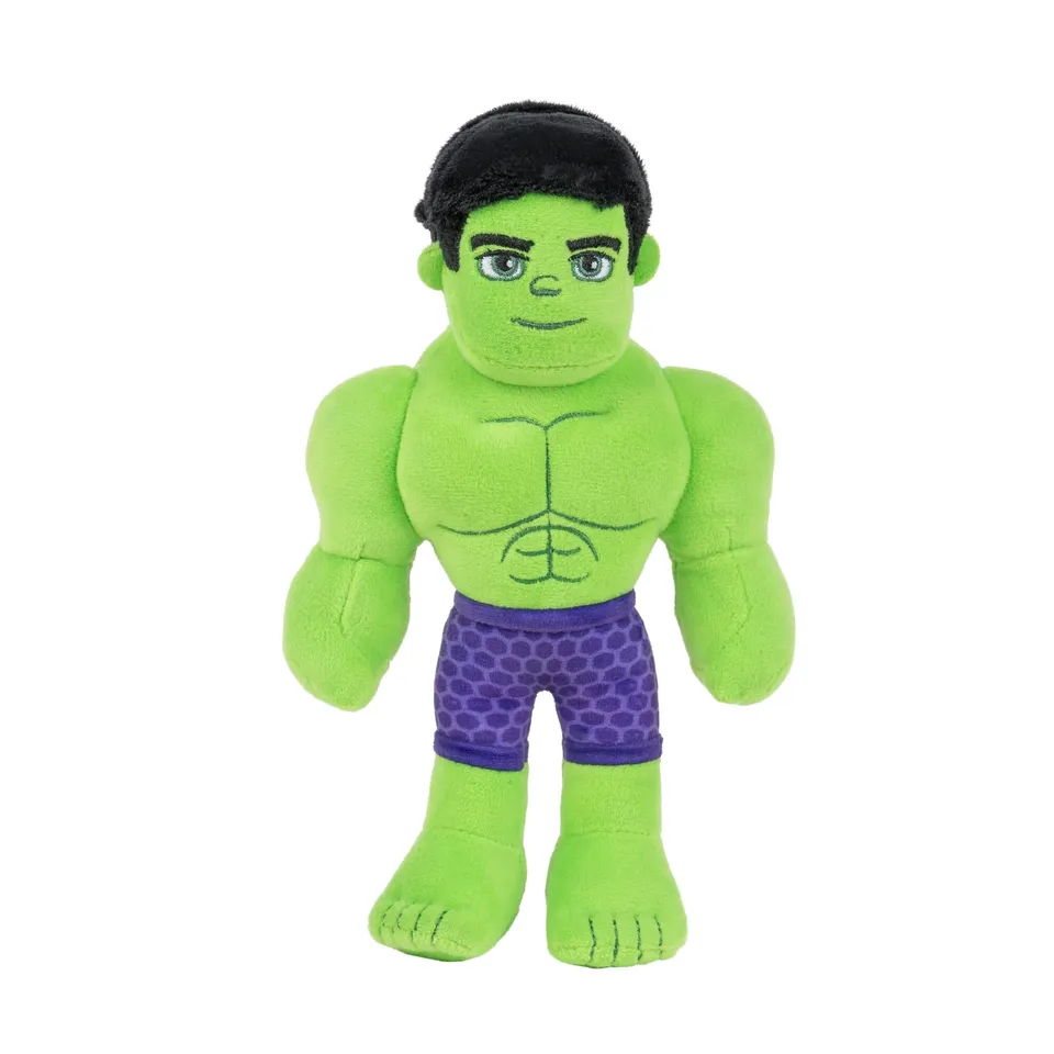 spidey-amazing-friends-peluche-hulk-verte-20-cm-3-ans image 1