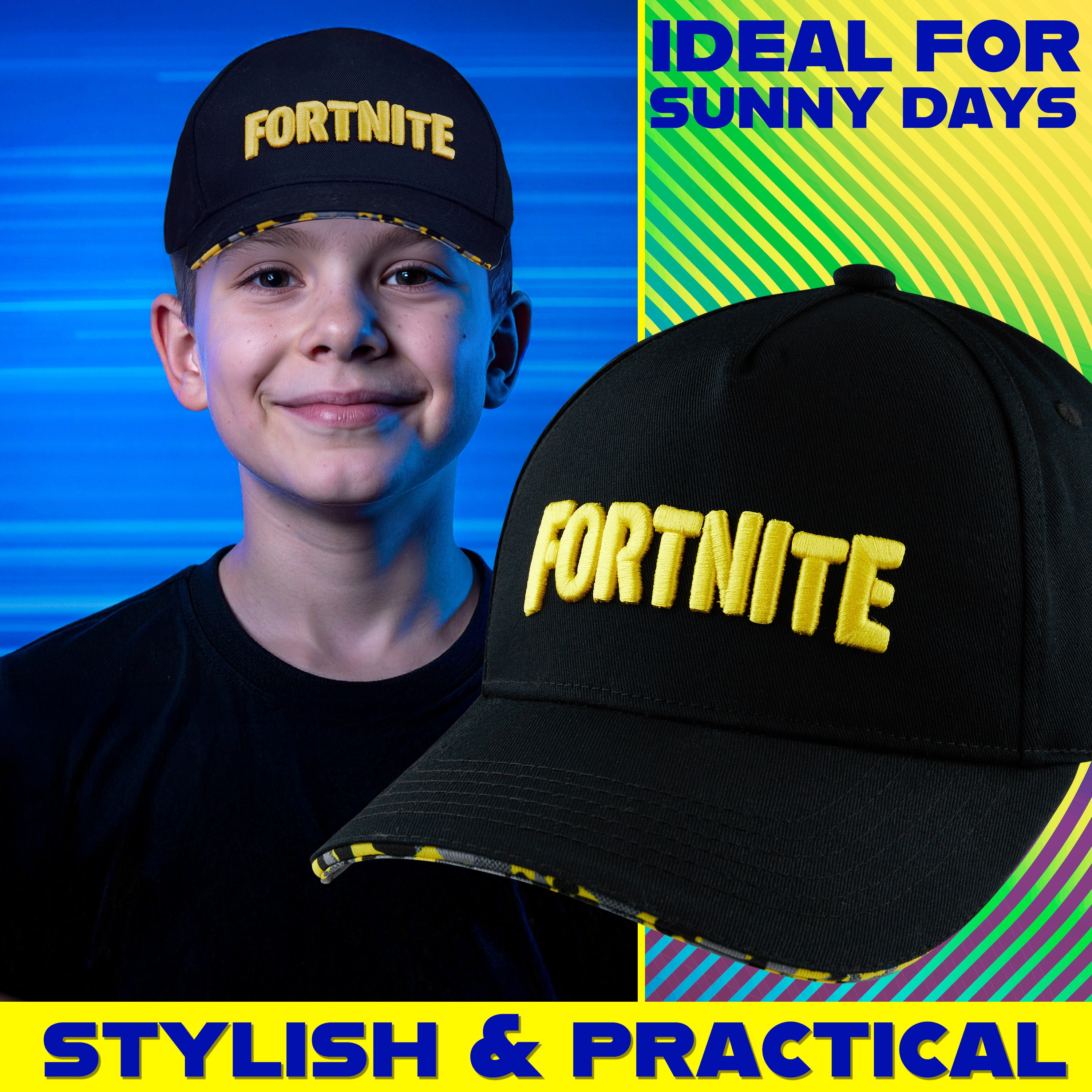 fortnite-casquette-enfant-baseball-r-glable-l-g-re image 2