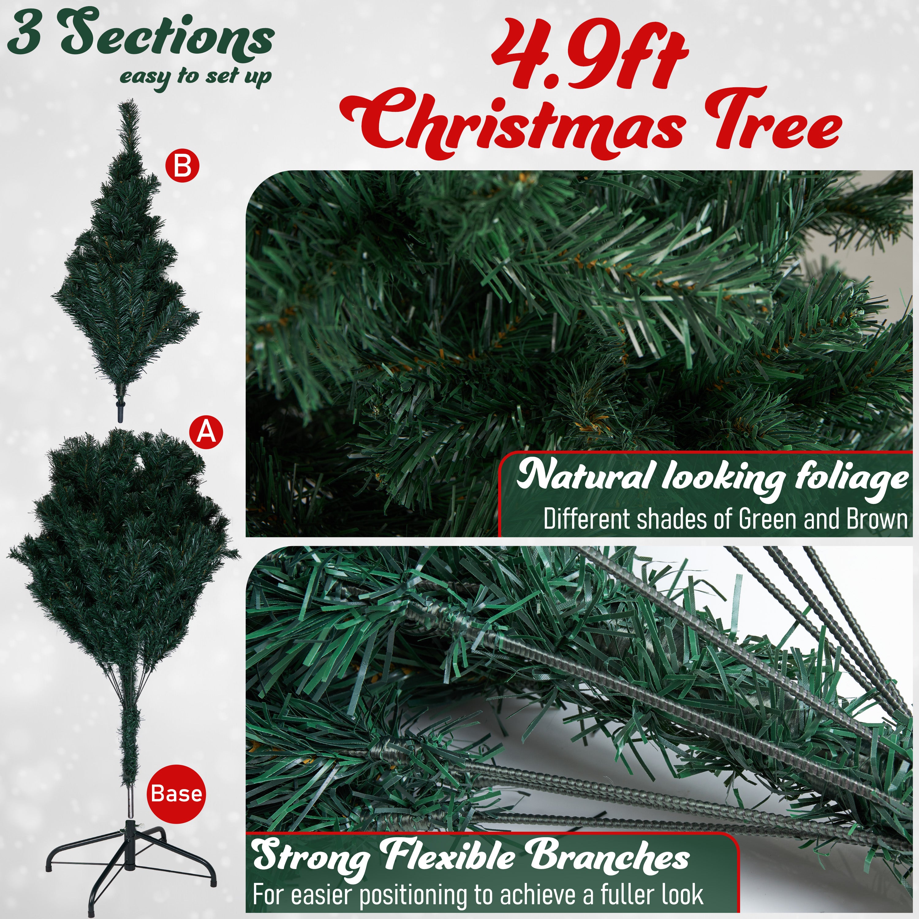deco-express-sapin-no-l-artificiel-vert-150-cm-pied-m-tal image 2