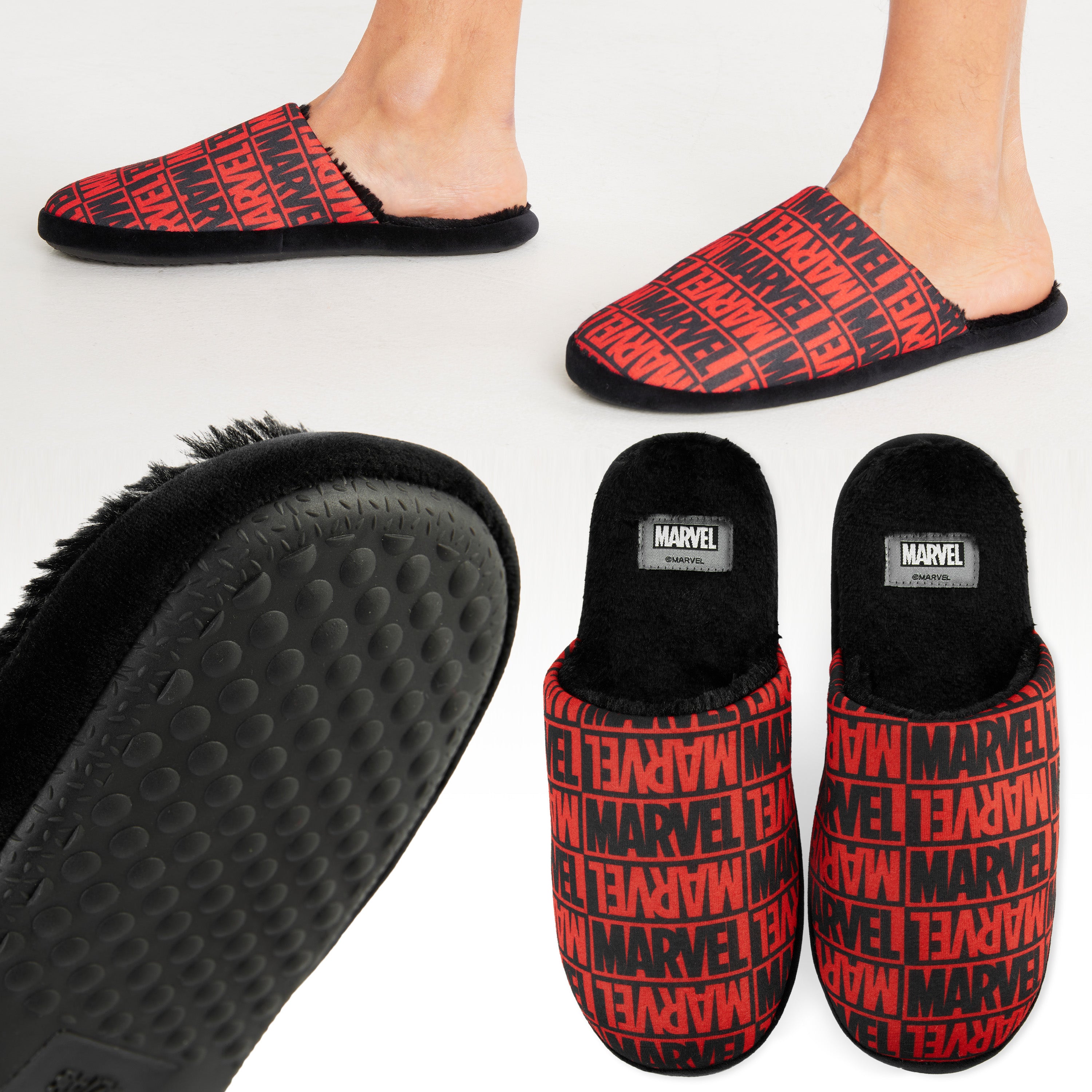marvel-pantoufles-homme-chaud-antid-rapantes-6-10-uk image 4
