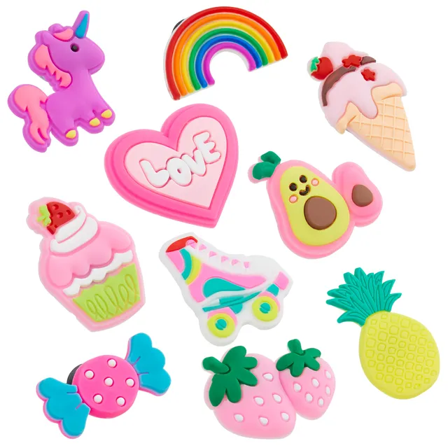 citycomfort-charms-sabots-fille-breloques-lot-10 image 1