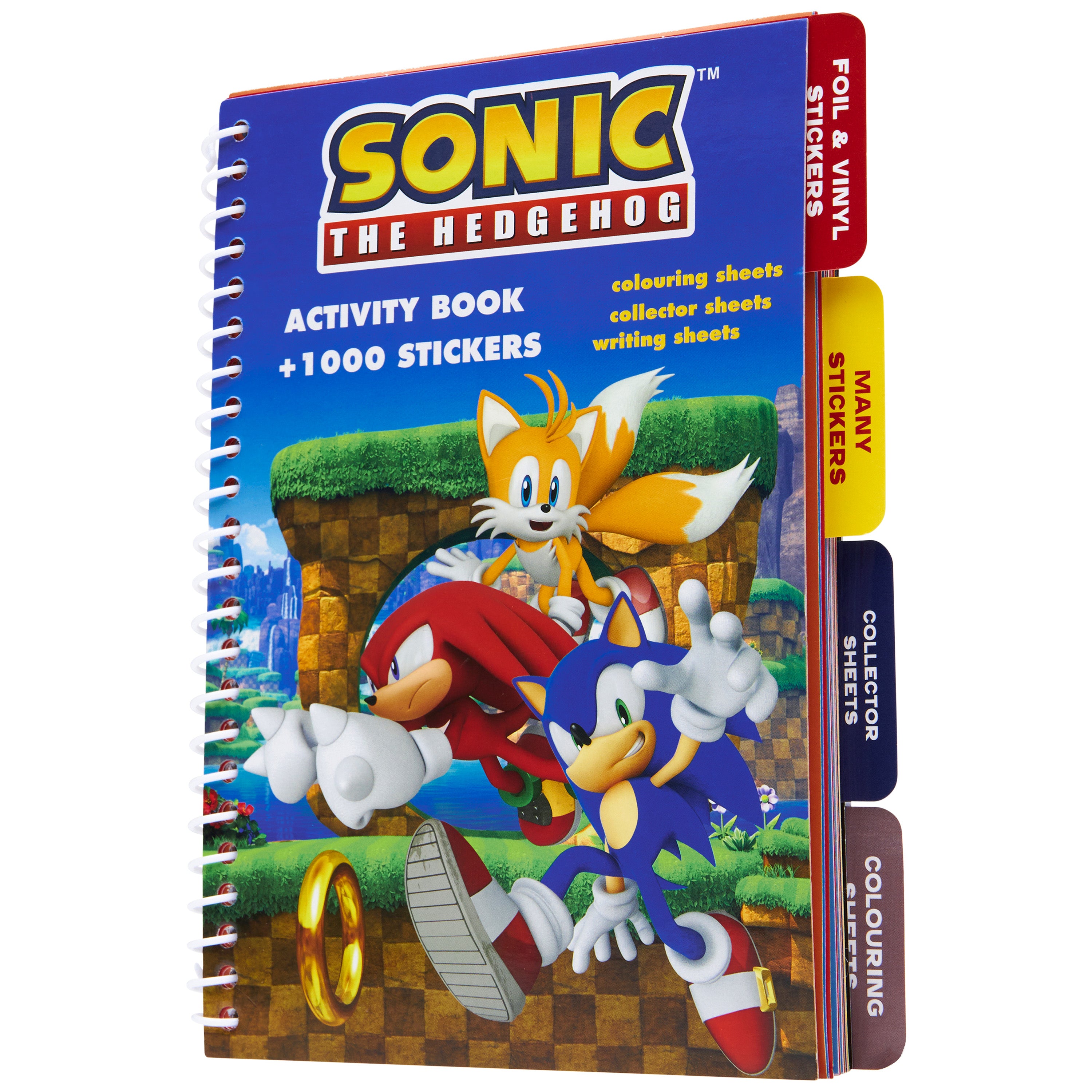sonic-the-hedgehog-livre-activit-s-stickers-1000-coloriages image 1