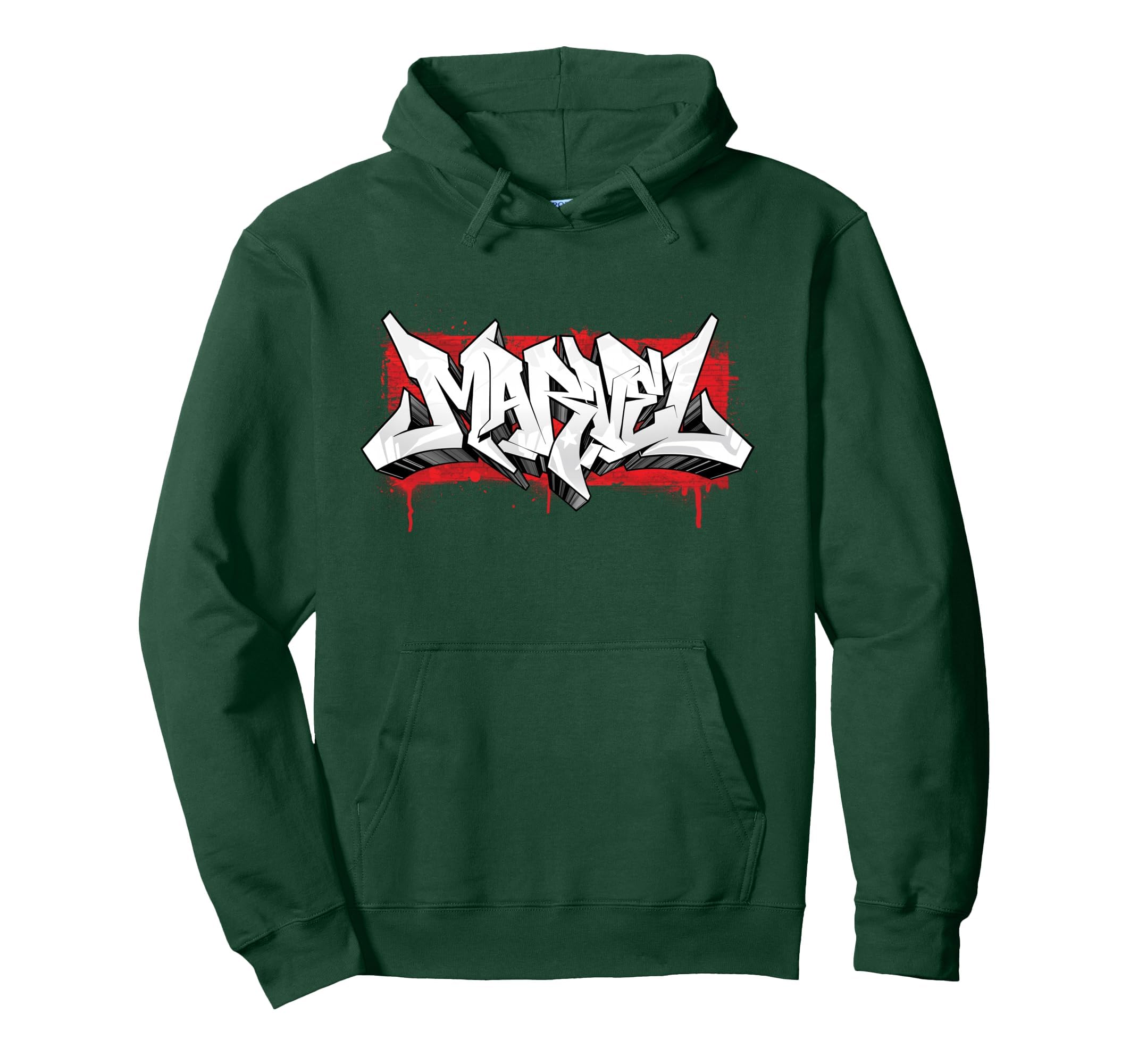 marvel-graffiti-brick-logo-sweat-capuche-noir-l image 6