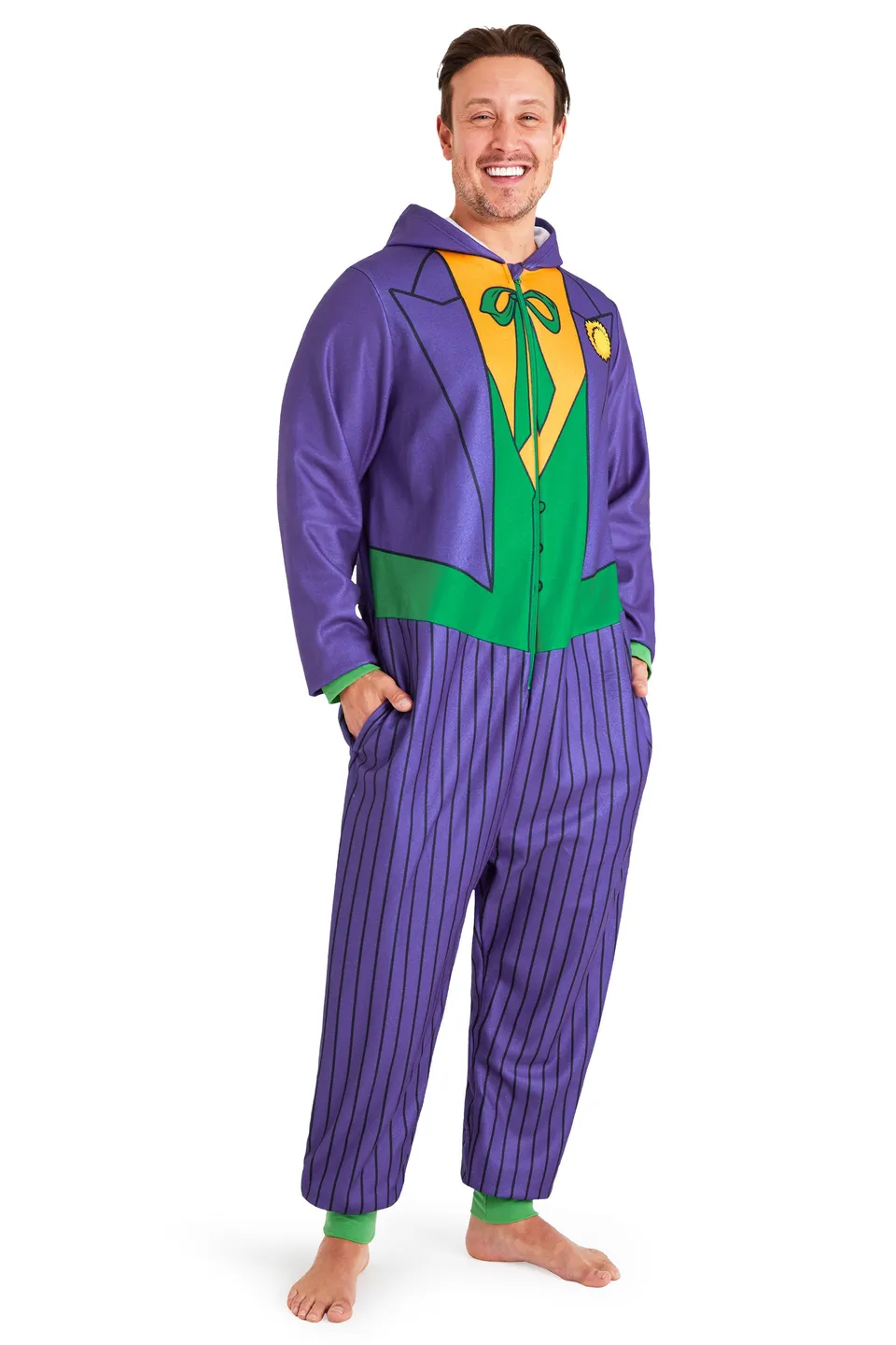 dc-comics-joker-grenouill-re-homme-polaire-capuche-taille-m image 1