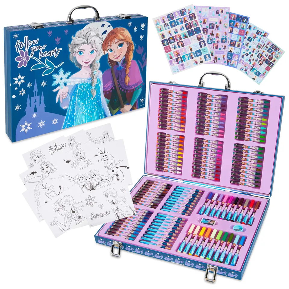 disney-stitch-kit-dessin-enfant-coffret-coloriage-130-pi-ces-frozen image 1
