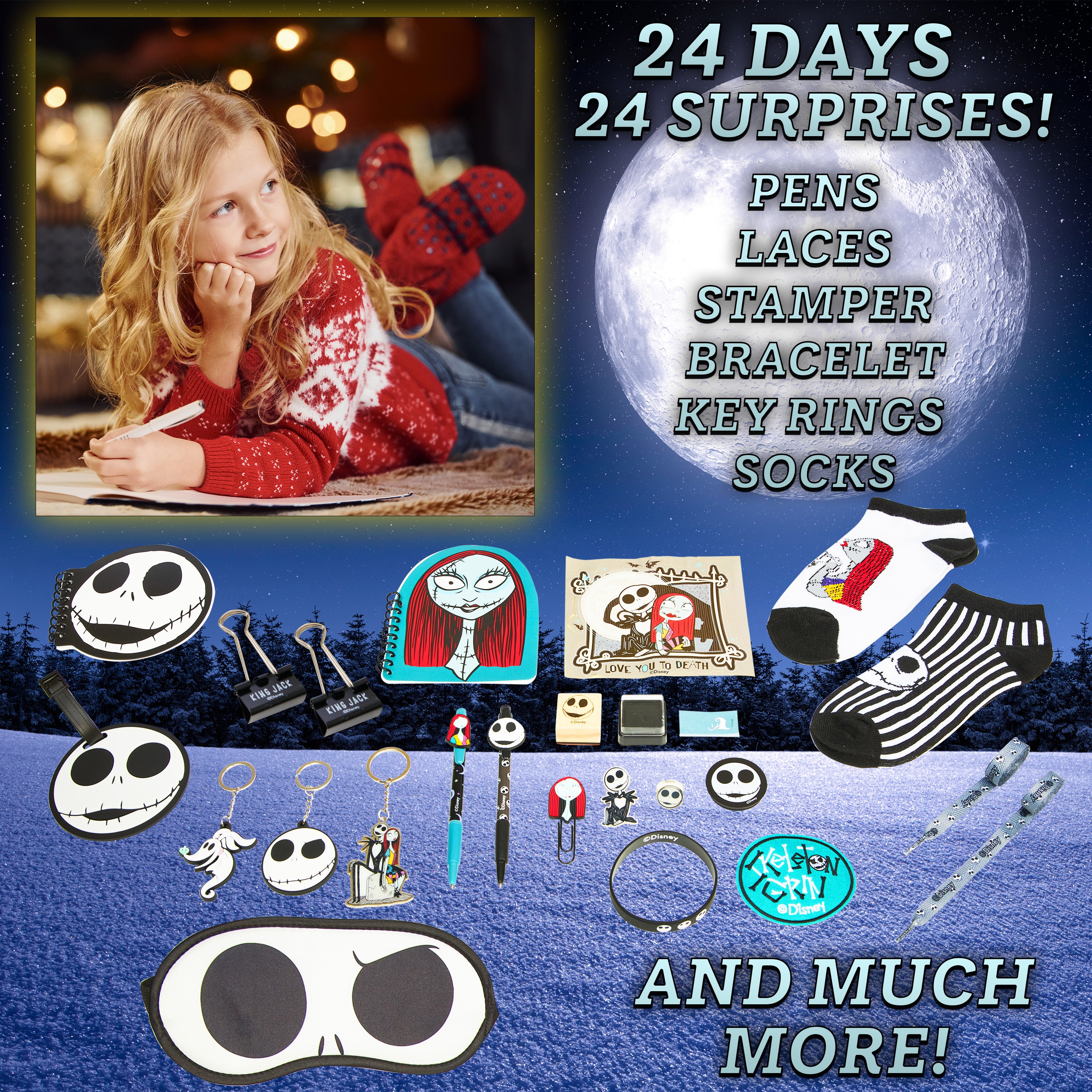 disney-nightmare-christmas-calendrier-avent-papeterie-24-cases image 3
