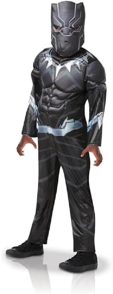 rubies-avengers-d-guisement-black-panther-enfant-5-6-ans-luxe image 1